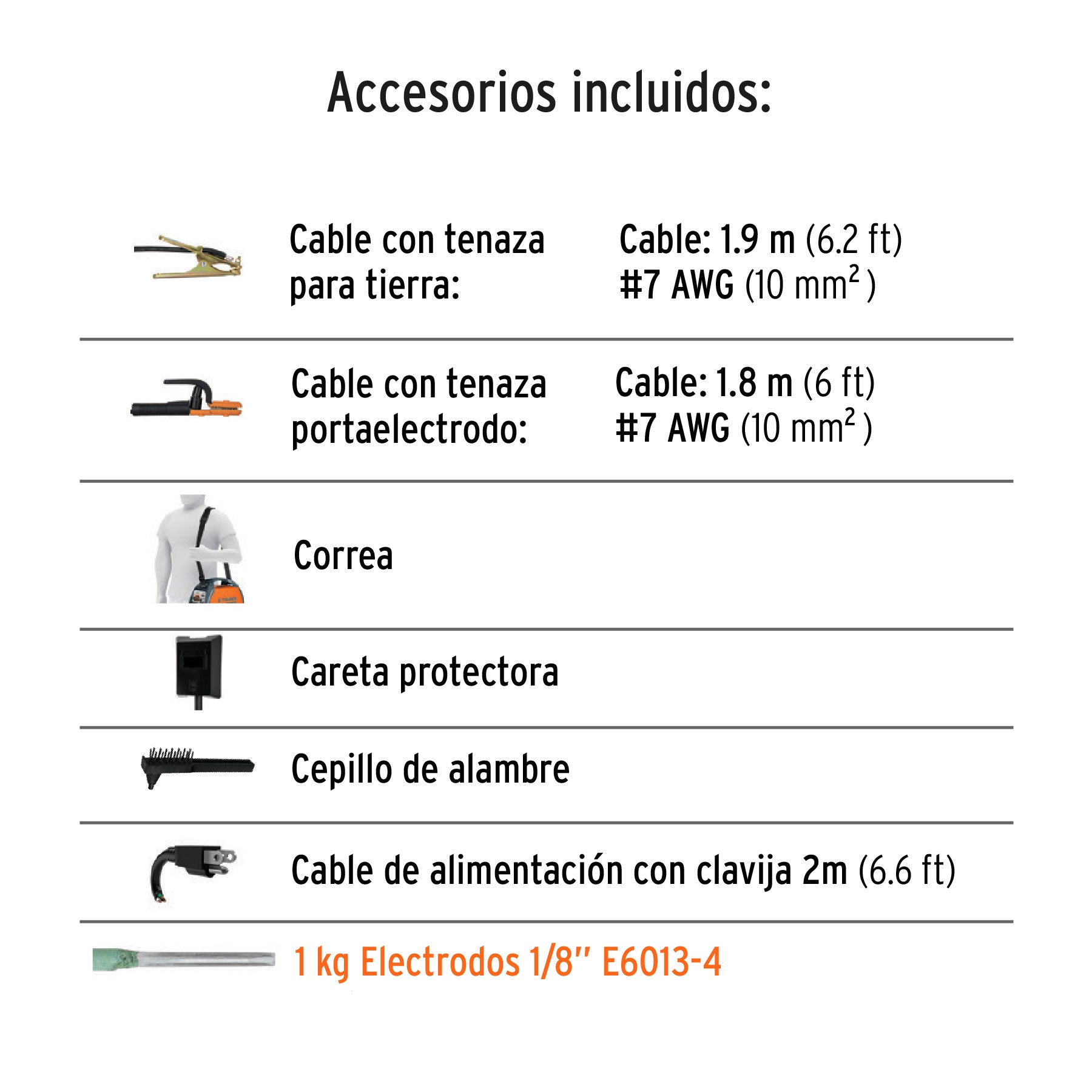 Mini soldadora inversora 100A, 127V, TRUPER EXPERT