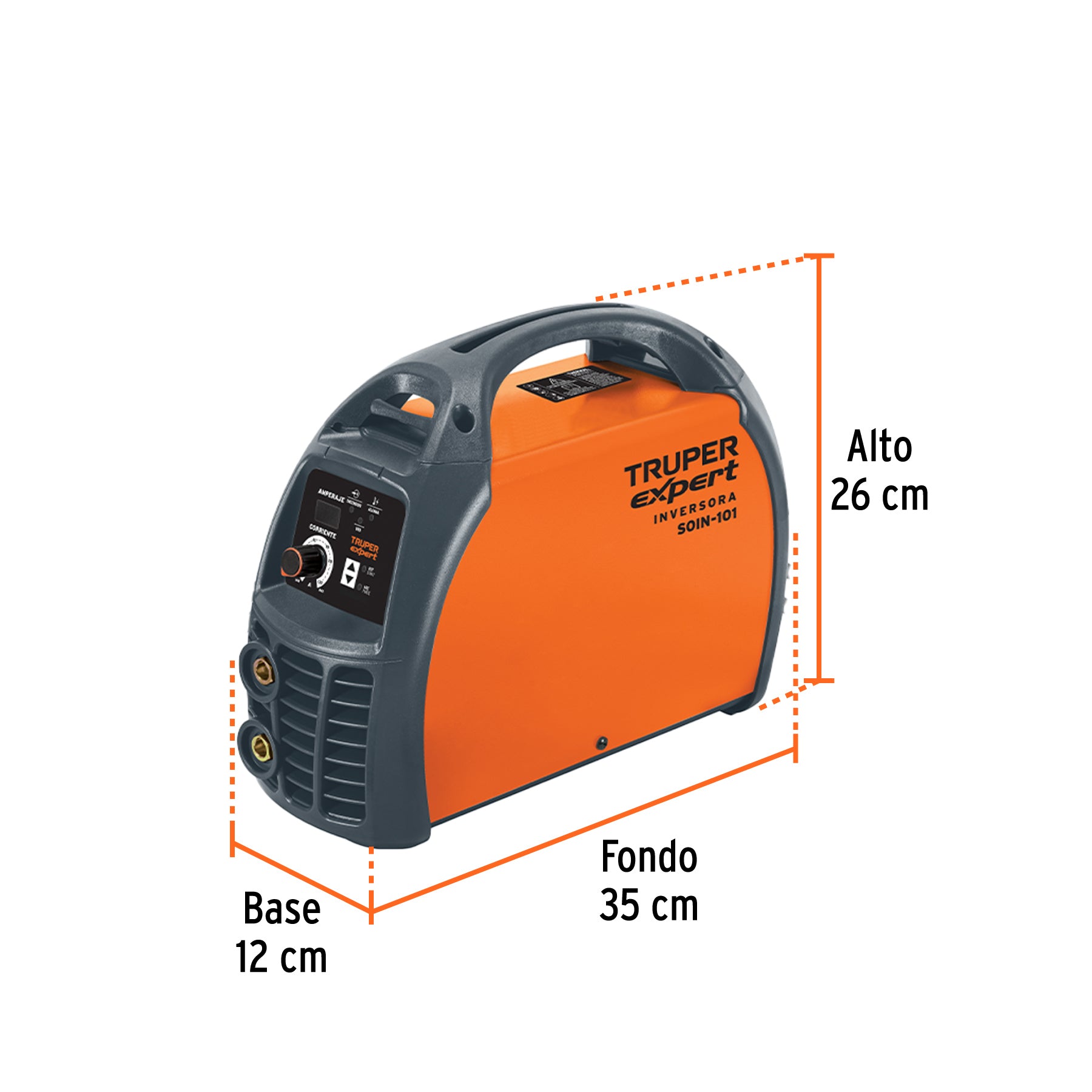 Soldadora inversora 100A, 127V, TRUPER EXPERT