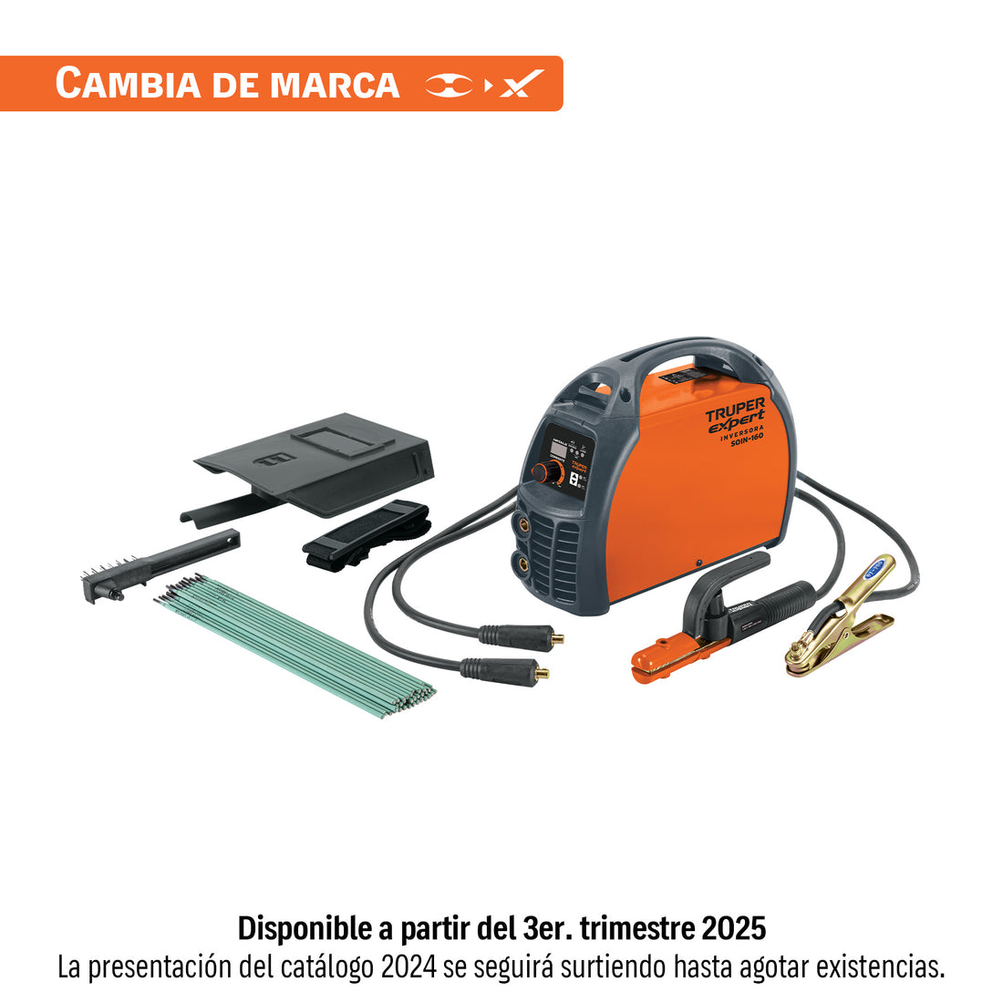 Soldadora inversora 160A, 220V, TRUPER EXPERT
