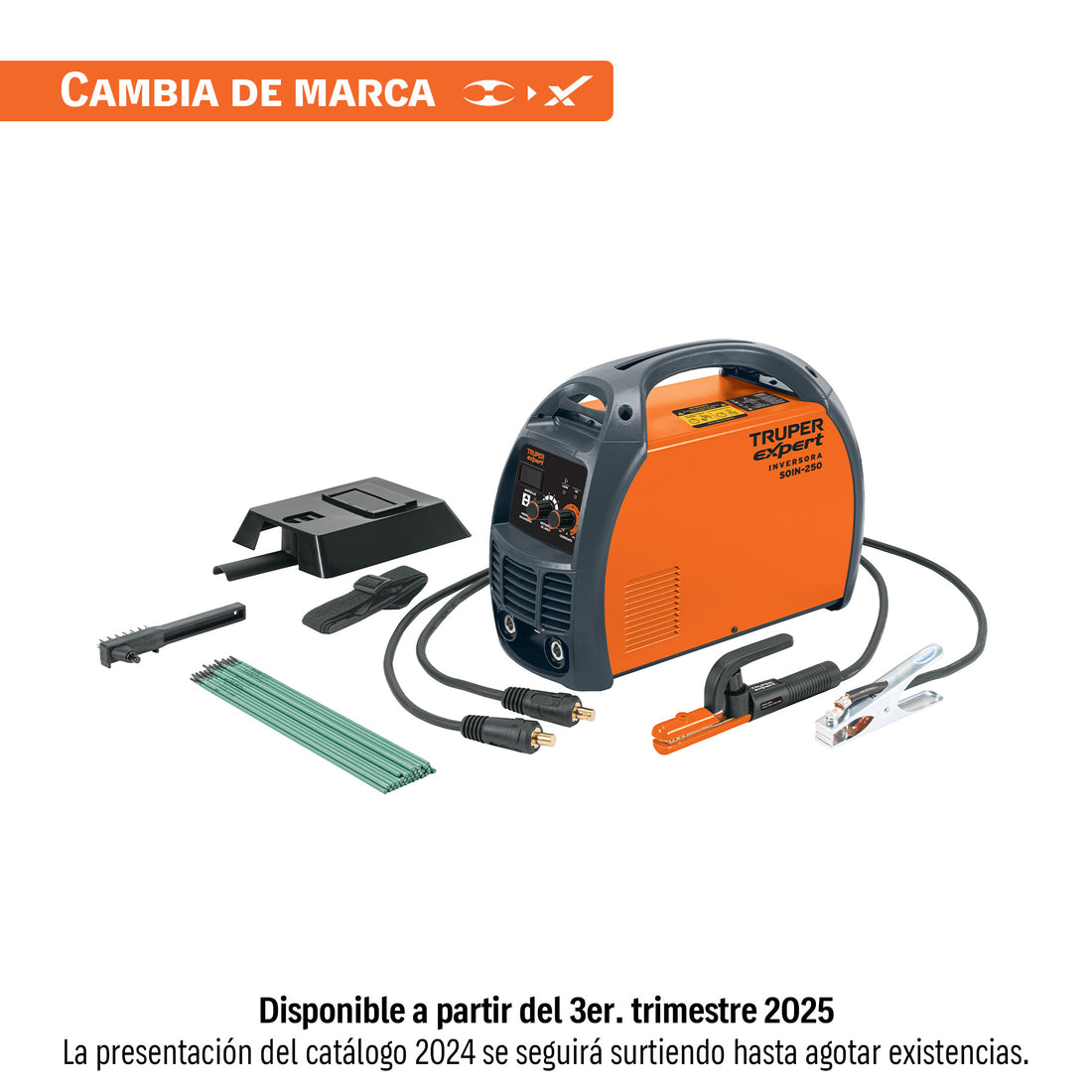 Soldadora inversora 250A, 220V, TRUPER EXPERT