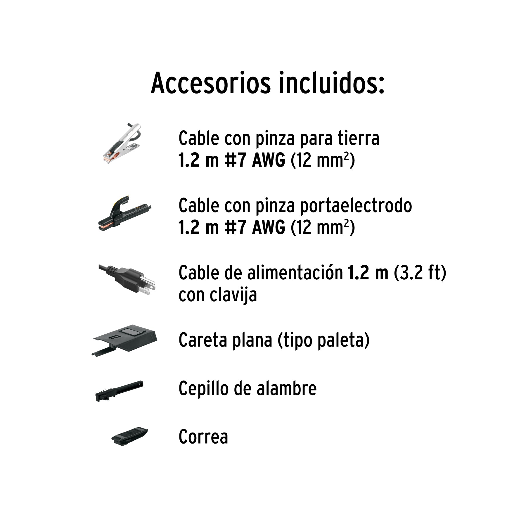 Mini soldadora inversora 120A, 127V, Serie 500, PRETUL