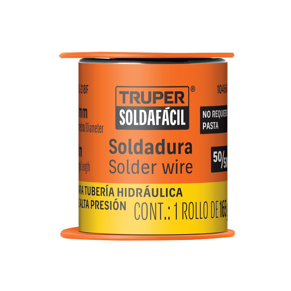 Soldadura 50/50 para tubería hidráulica, 178 g, SOLDAFÁCIL
