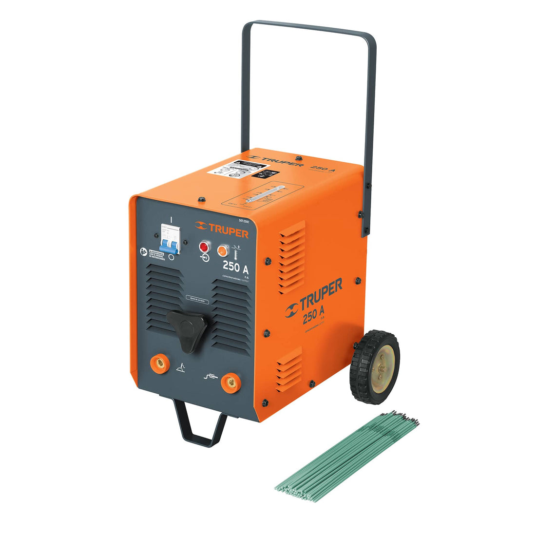 Soldadora arco eléctrico, compacta, 180 A, corriente alterna