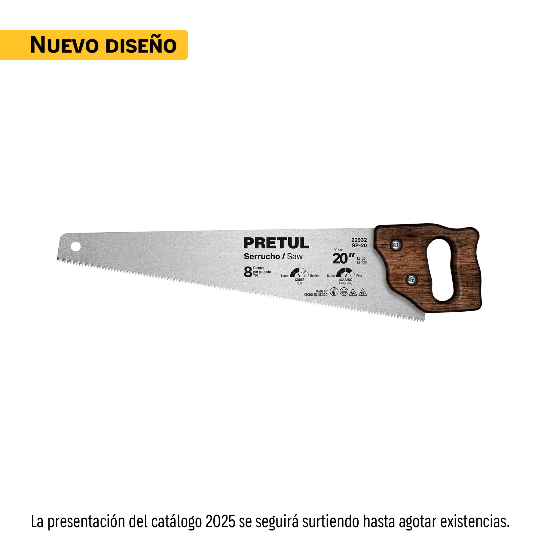 Serrucho 20" PRETUL