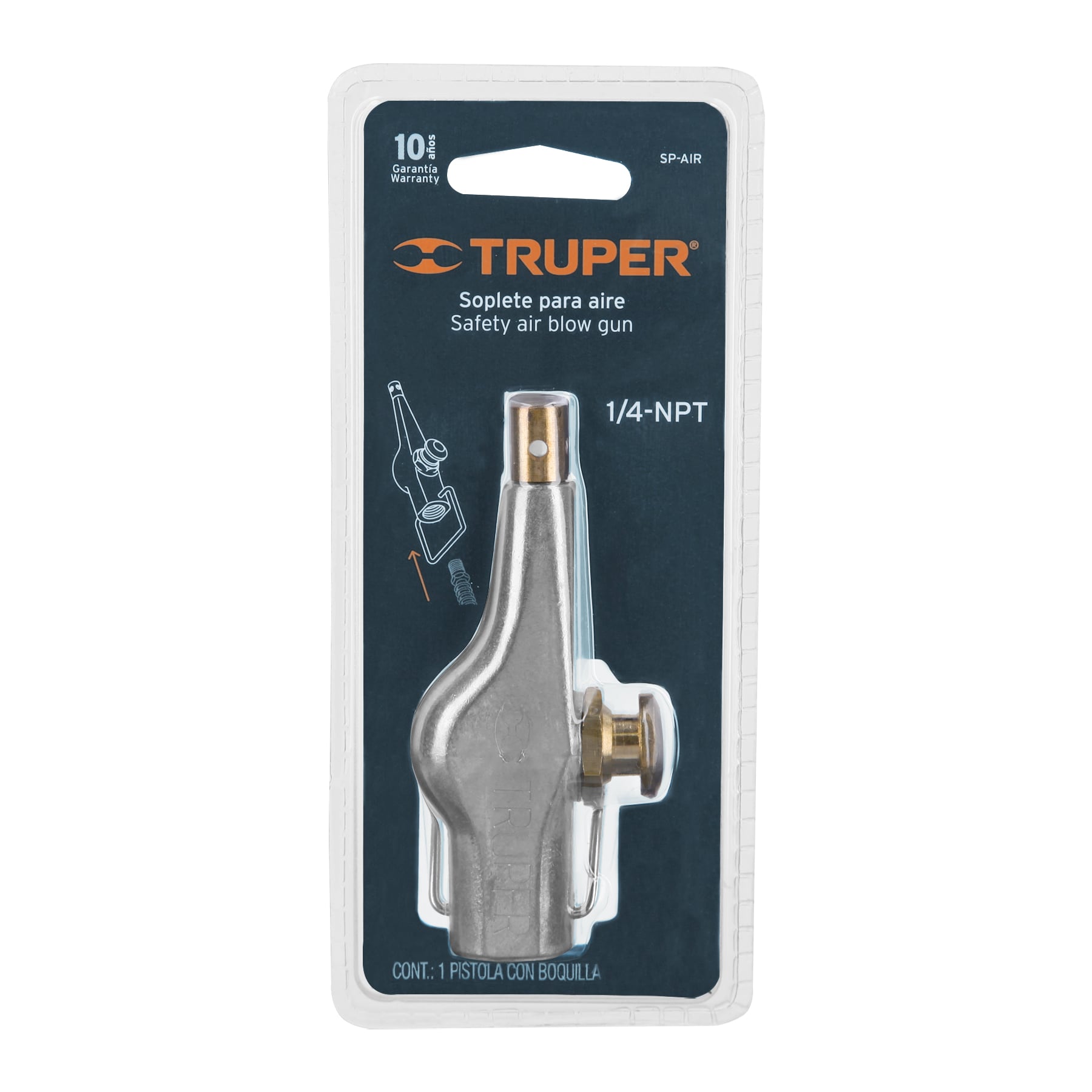 Soplete de aluminio de aire tipo M, TRUPER