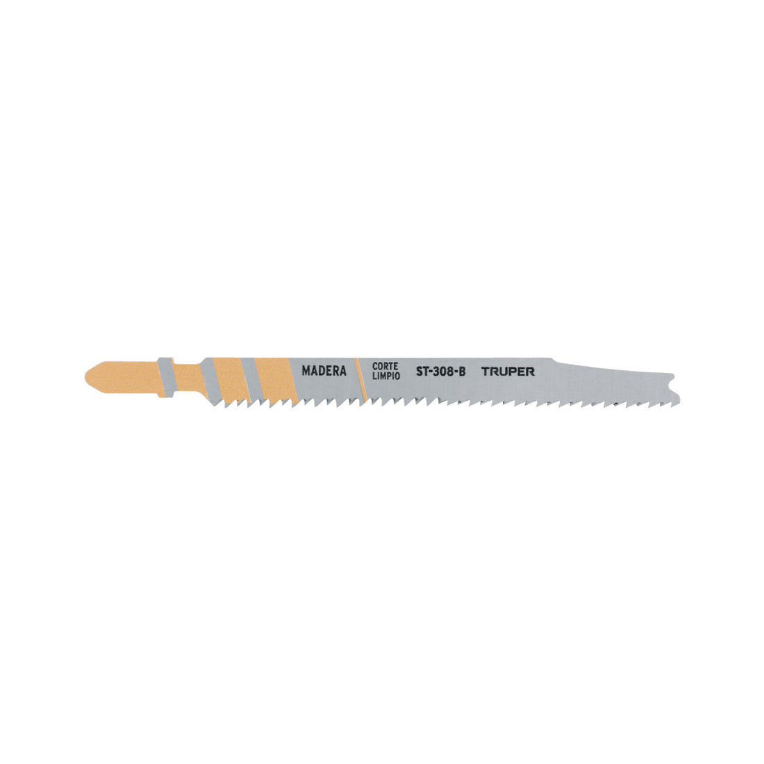 Blíster 5 seguetas T, 12 DPP HCS, corte recto limpio/madera