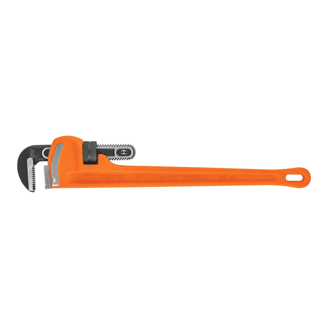 Llave stilson 24" cuerpo robusto de hierro dúctil, TRUPER