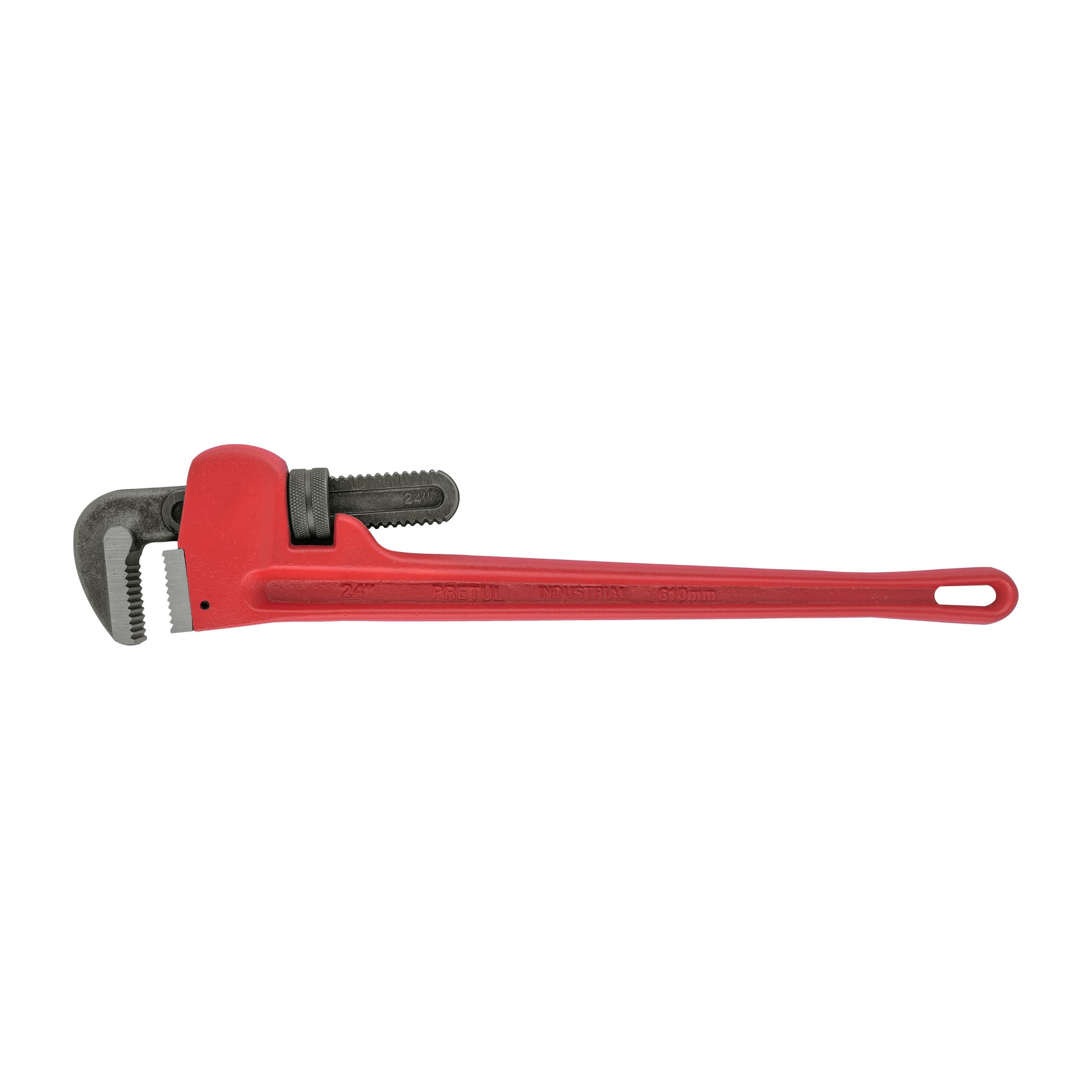 Llave stilson 24" cuerpo de hierro maleable, PRETUL