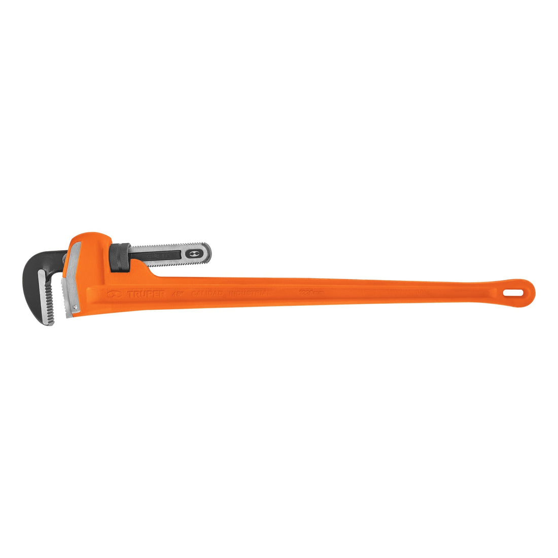 Llave stilson 48" cuerpo robusto de hierro dúctil, TRUPER