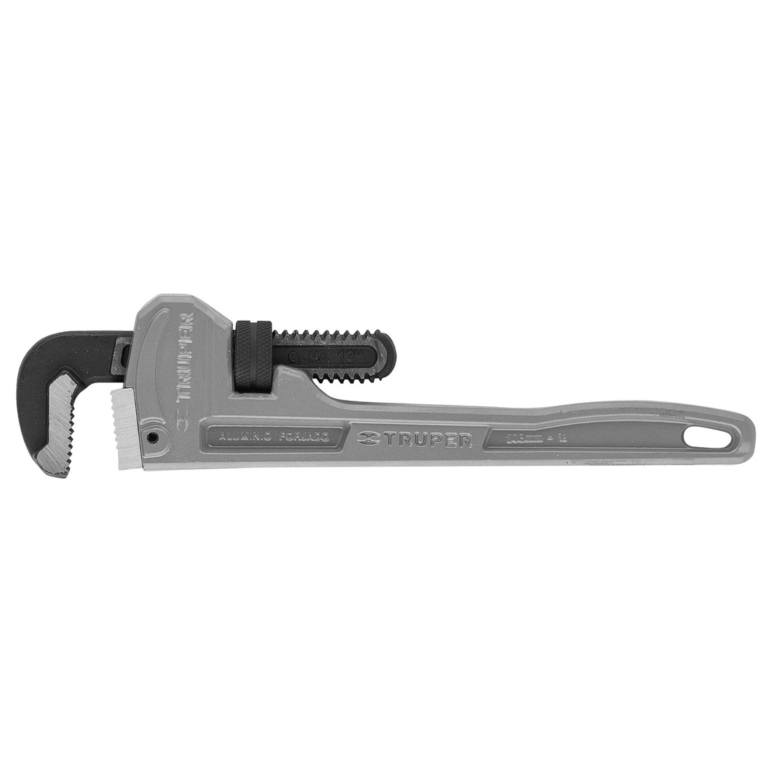 Llave stilson 12" cuerpo de aluminio, TRUPER