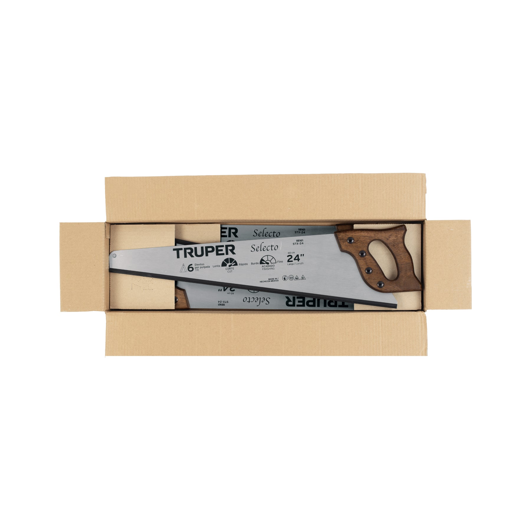 Serrucho 24" Selecto, 6 DPP, TRUPER