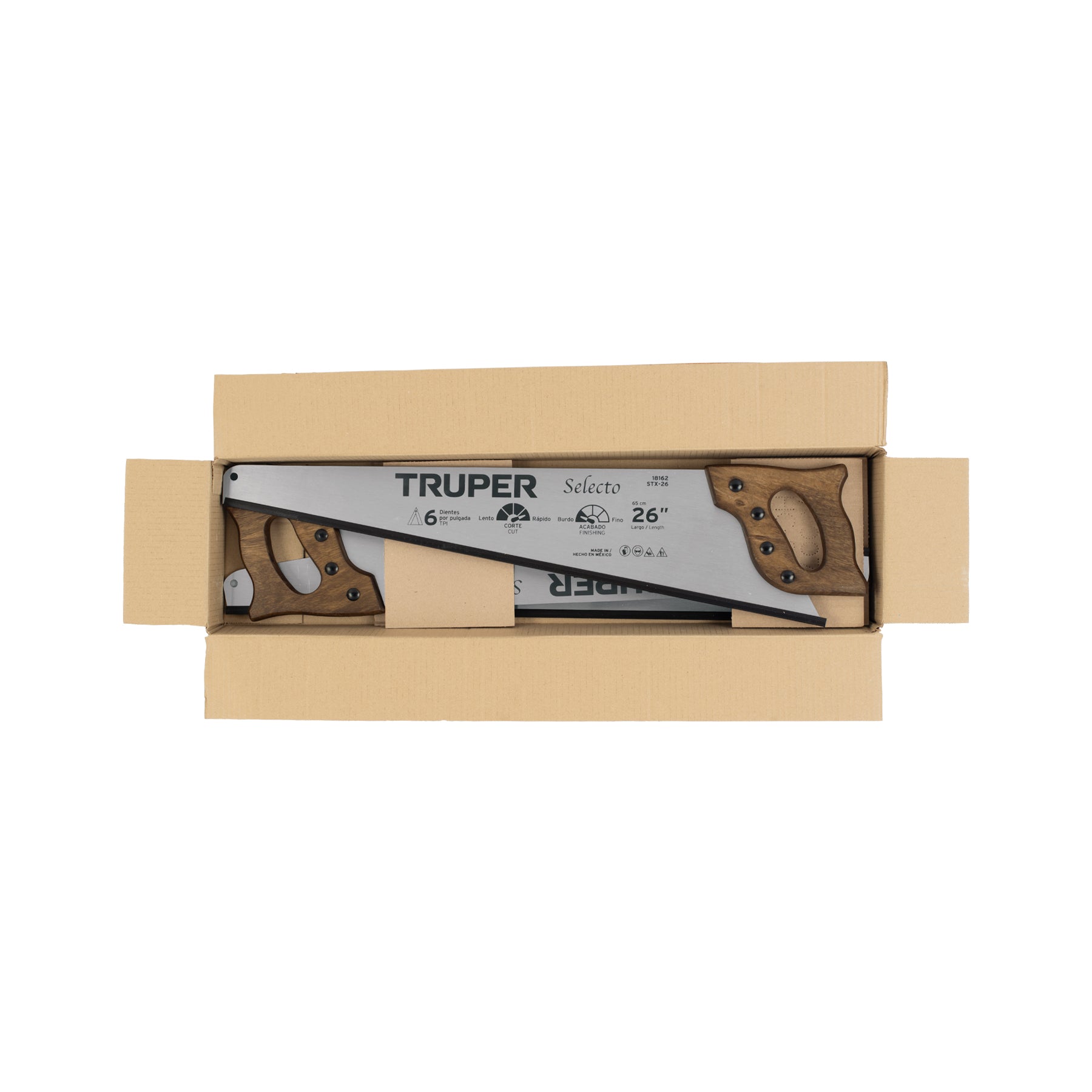 Serrucho 26" Selecto, 6 DPP, TRUPER