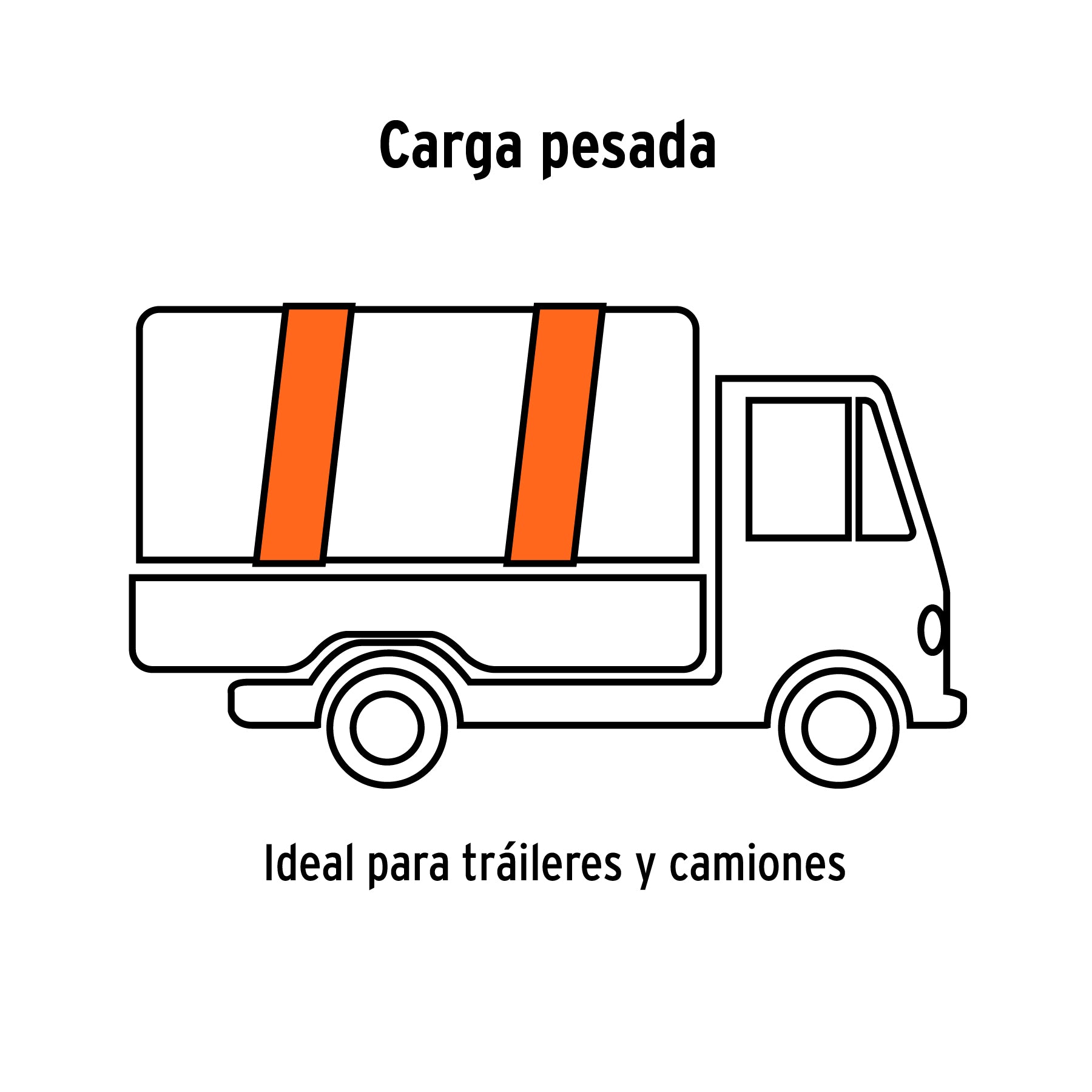 Sujetador con matraca carga máxima 7500 kg, TRUPER