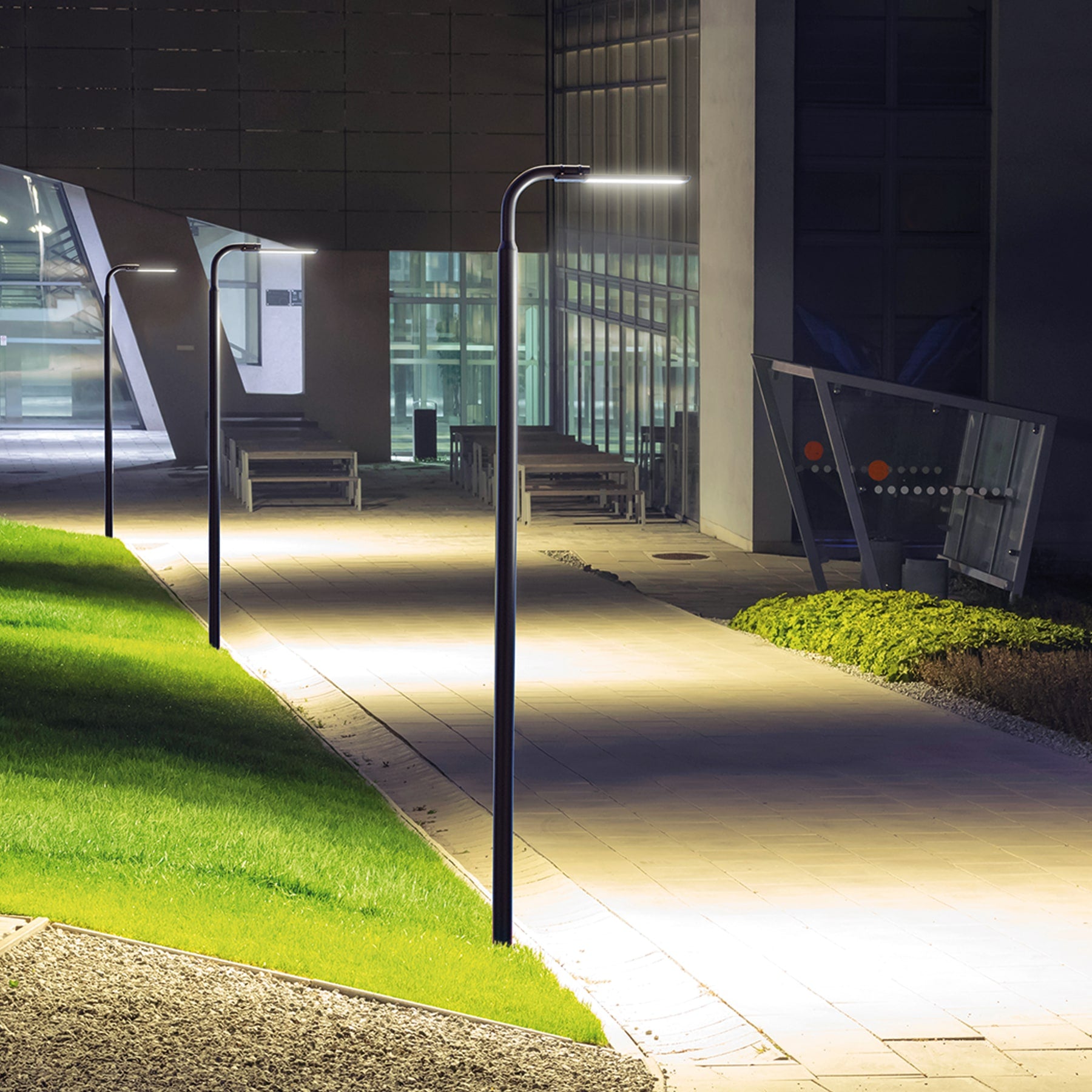 Luminario suburbano LED 50 W 6500 K, VOLTECK BASIC