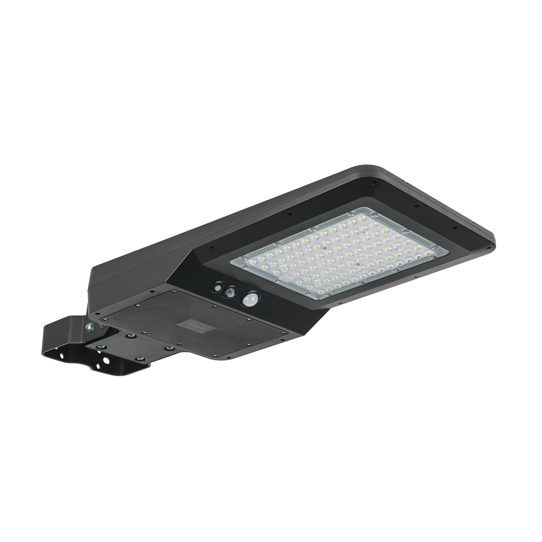Luminario suburbano solar LED 40 W 6500 K con control remoto