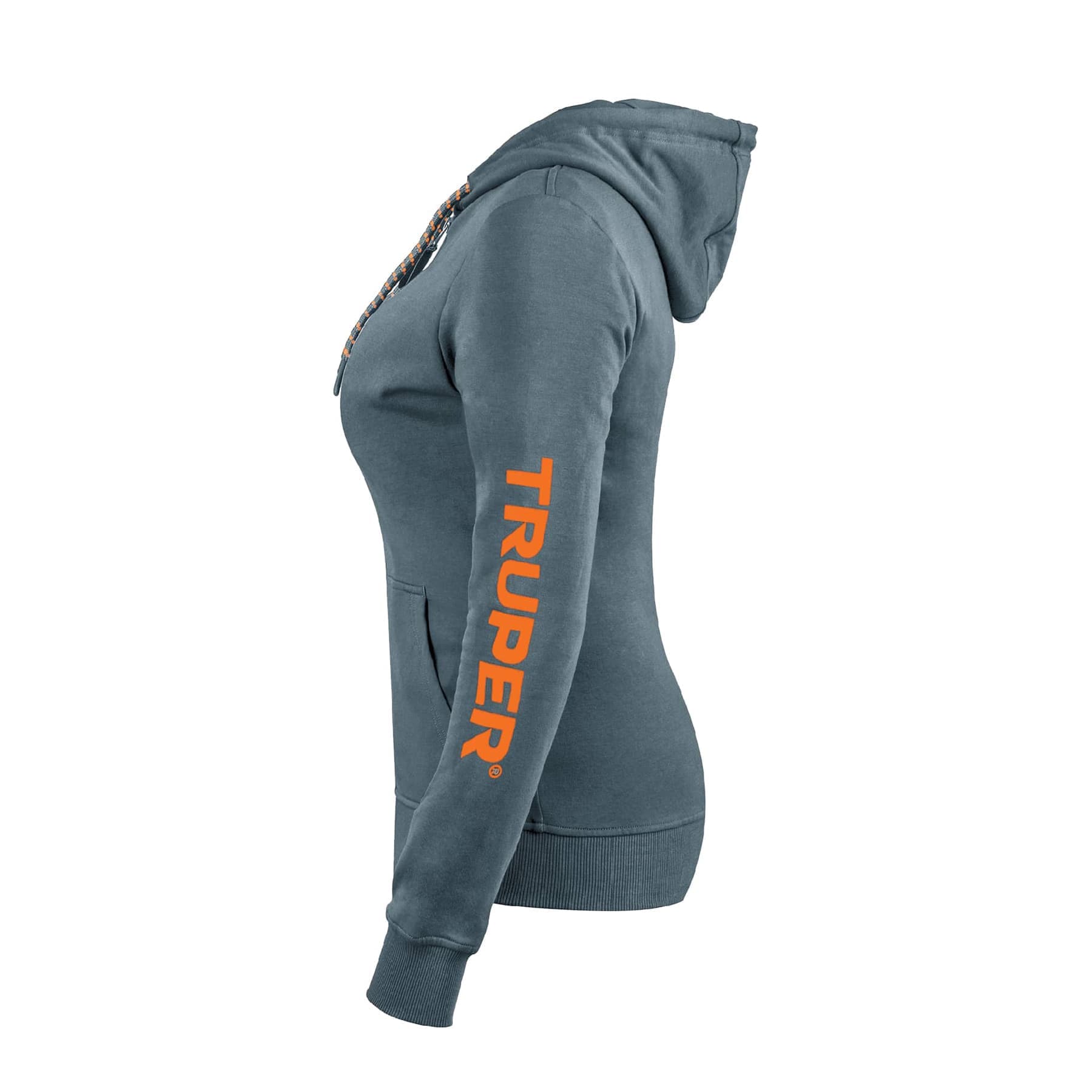 Sudadera gris para dama, talla EG, TRUPER