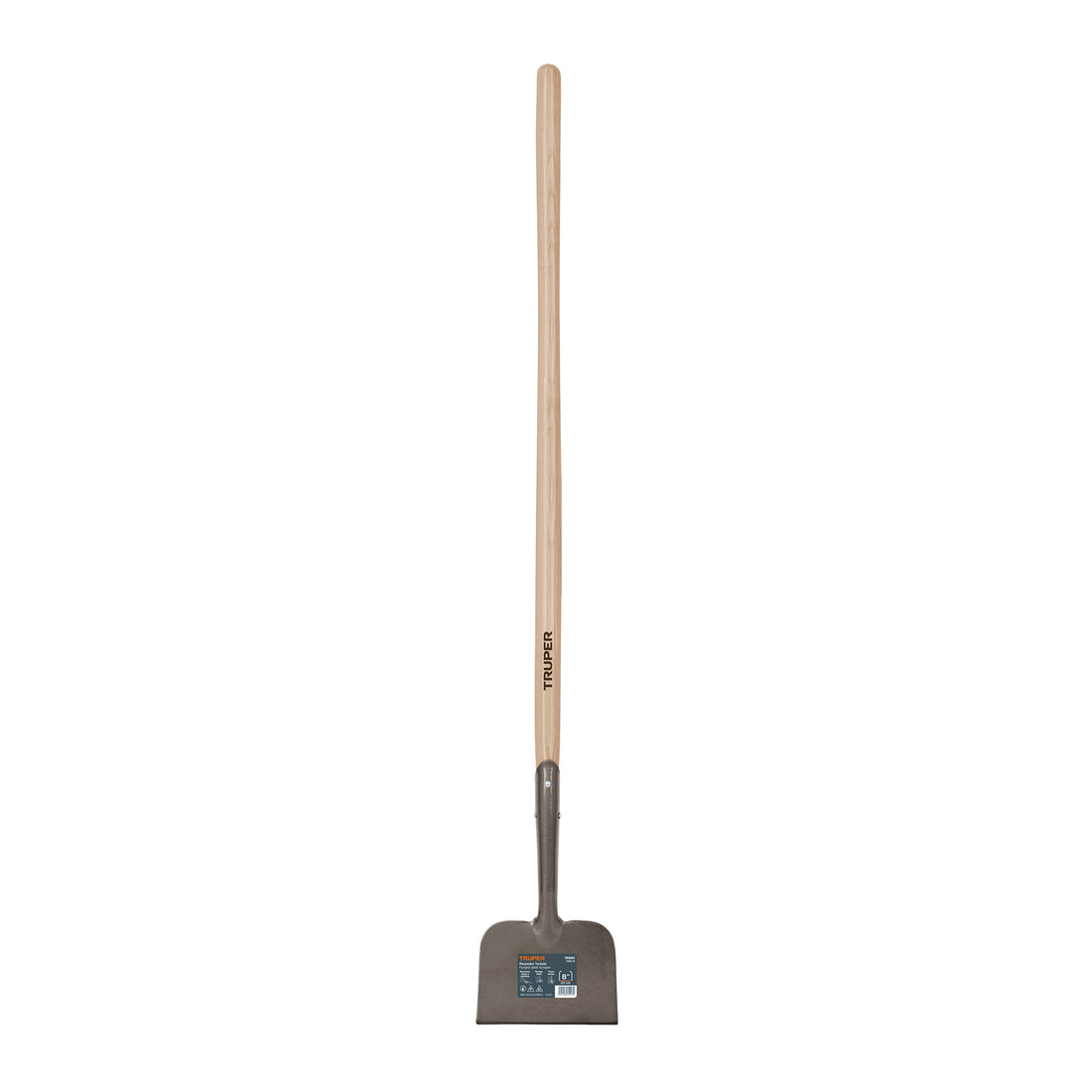 Raspador forjado de 8", mango de 48", TRUPER