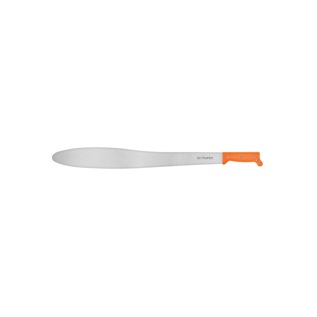 Machete Caguayano 24" cacha naranja remachada, TRUPER