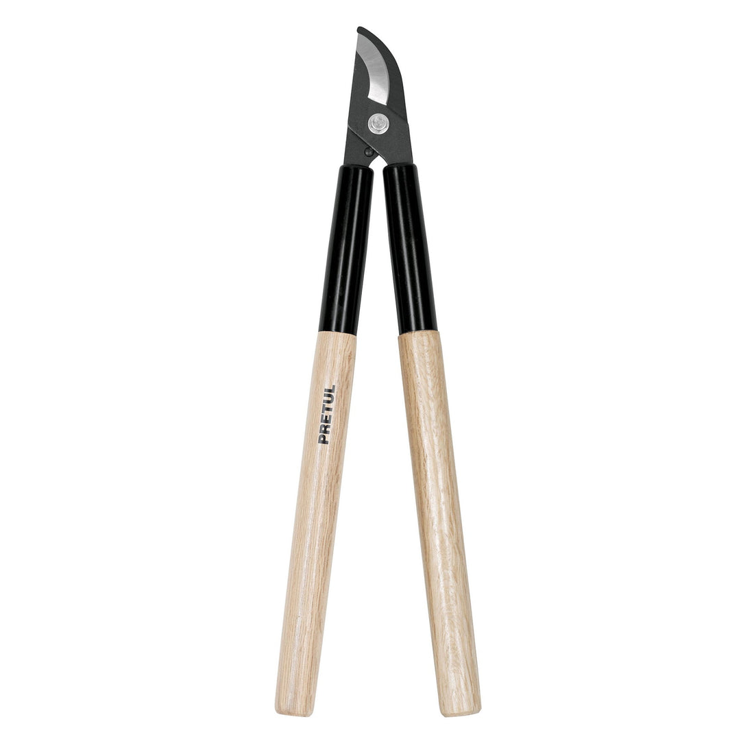 Tijera para ramas 52 cm, mgos de madera con casquillo,PRETUL