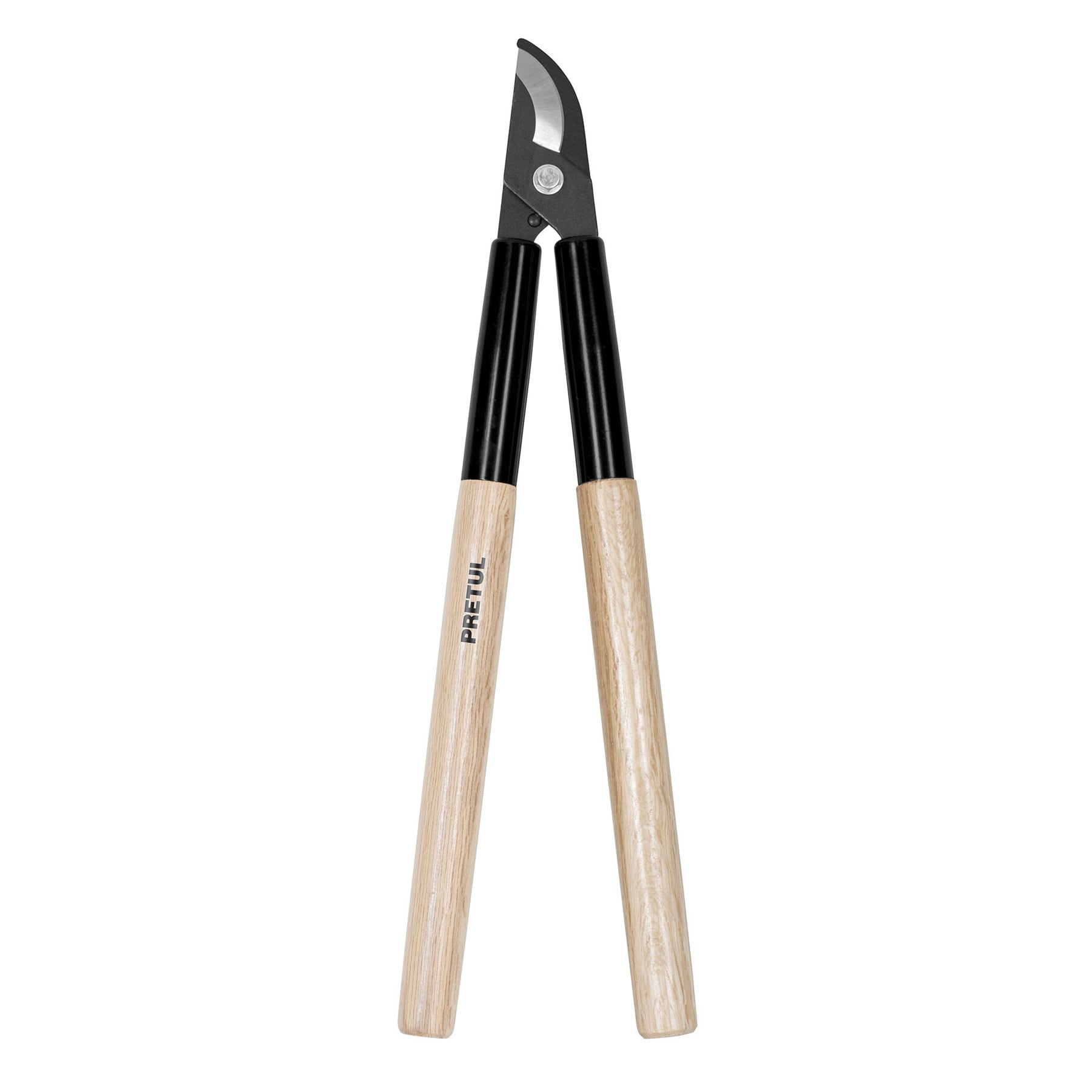 Tijera para ramas 52 cm, mgos de madera con casquillo,PRETUL