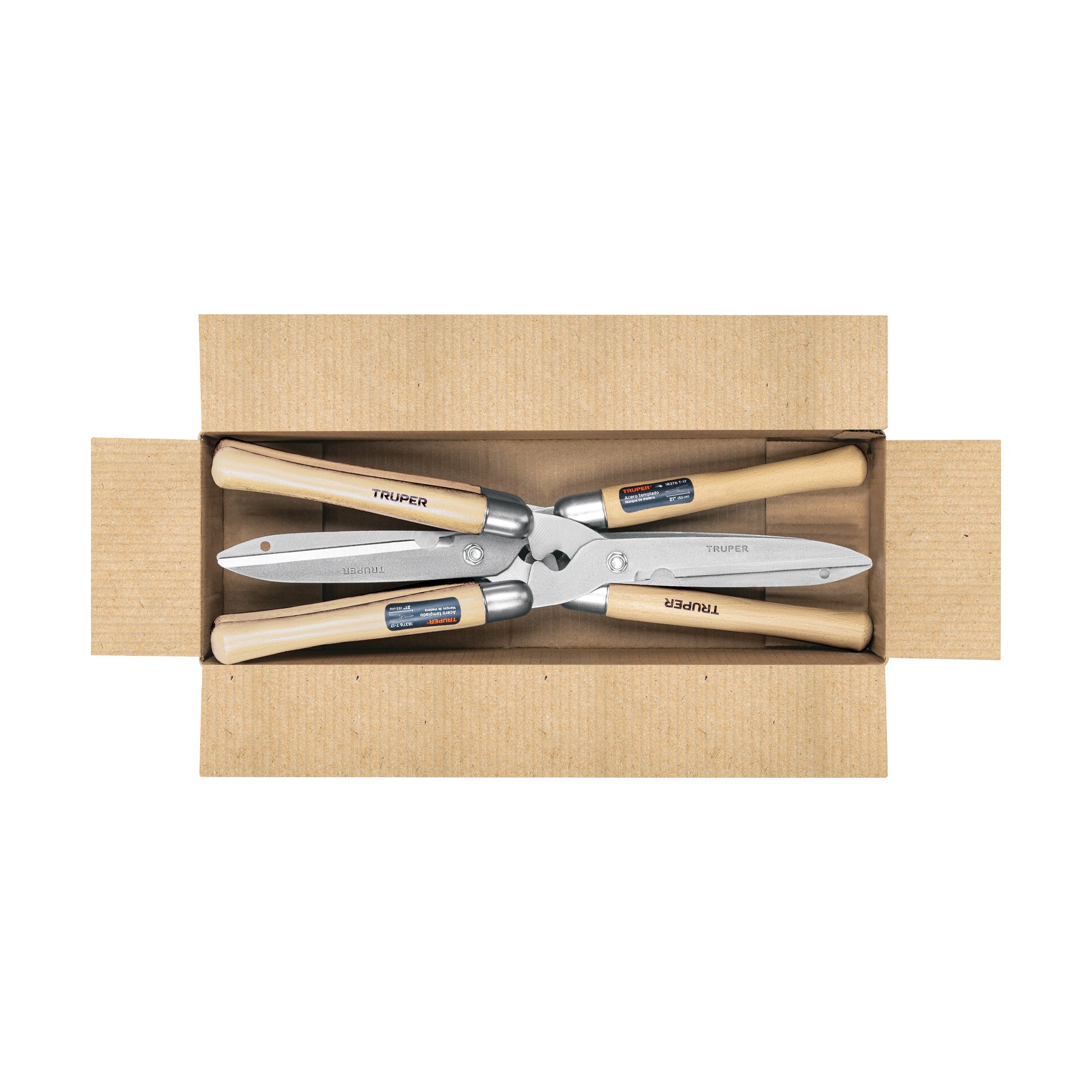 Tijera para poda 53 cm, ligera, mangos de madera, TRUPER