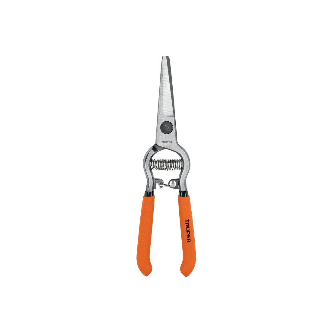 Tijera forjada para poda 8", curva, corte de uva, TRUPER