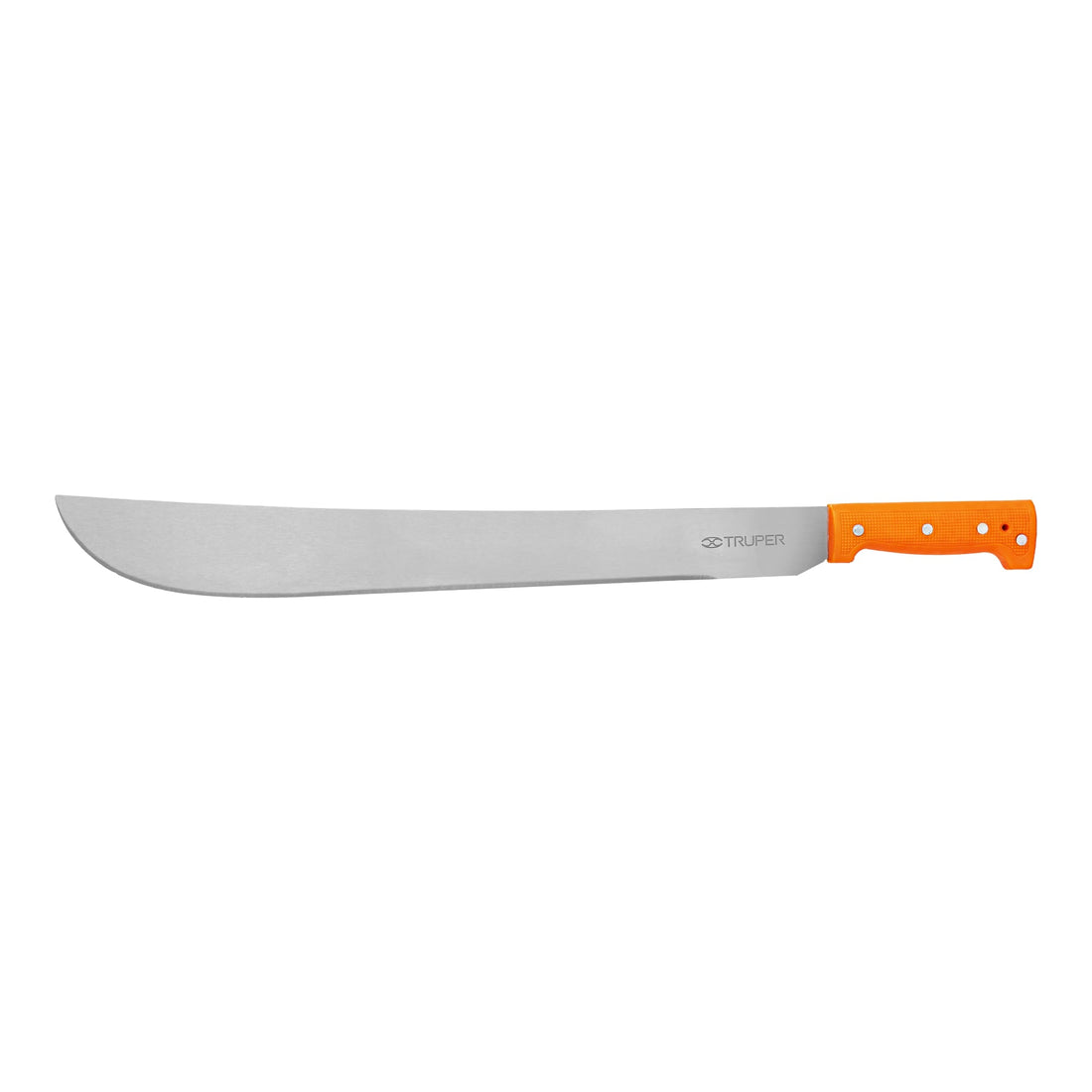 Machete estándar 20" cacha naranja remachada, TRUPER