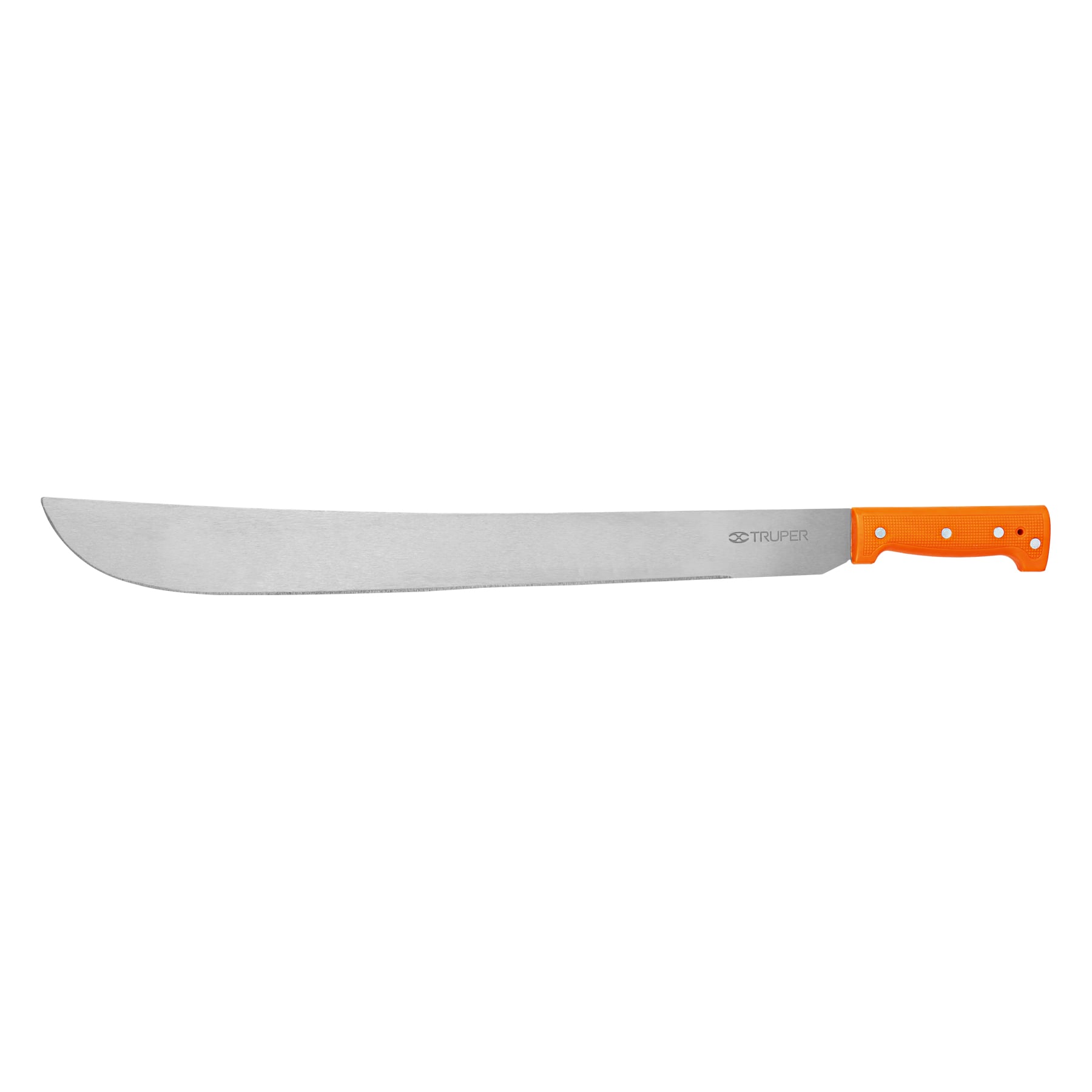 Machete estándar 22" cacha naranja remachada, TRUPER