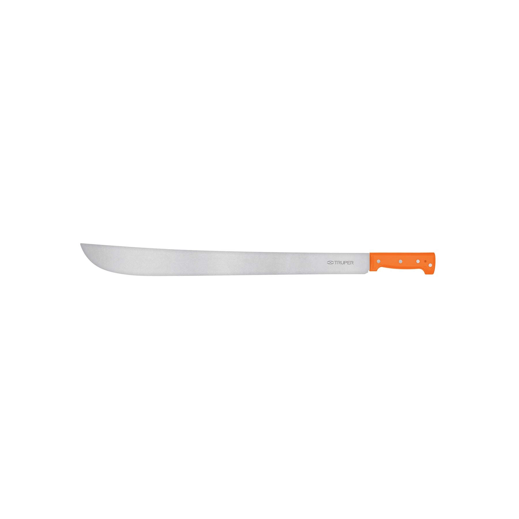 Machete estándar 24" cacha naranja remachada, TRUPER