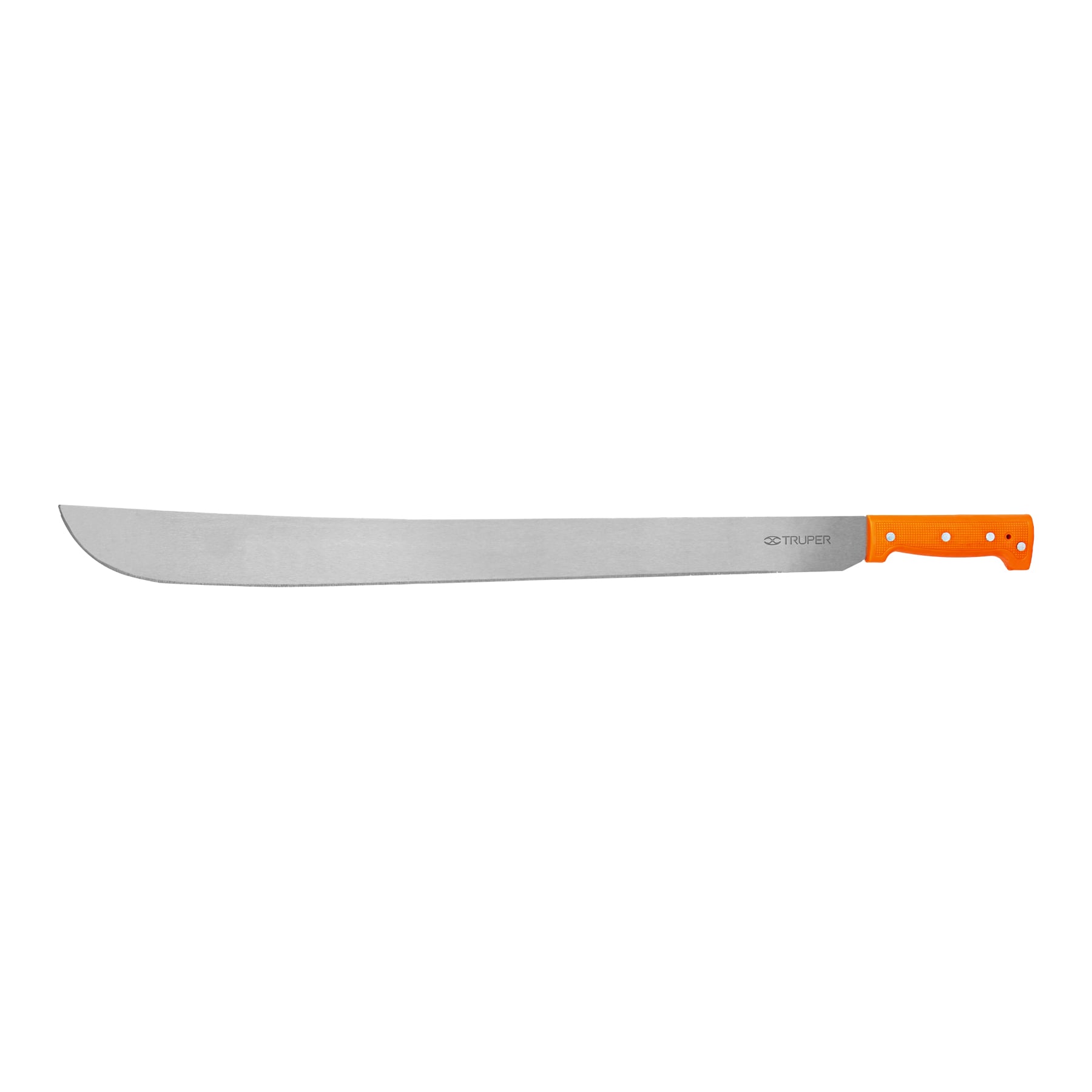 Machete estándar 26" cacha naranja remachada, TRUPER