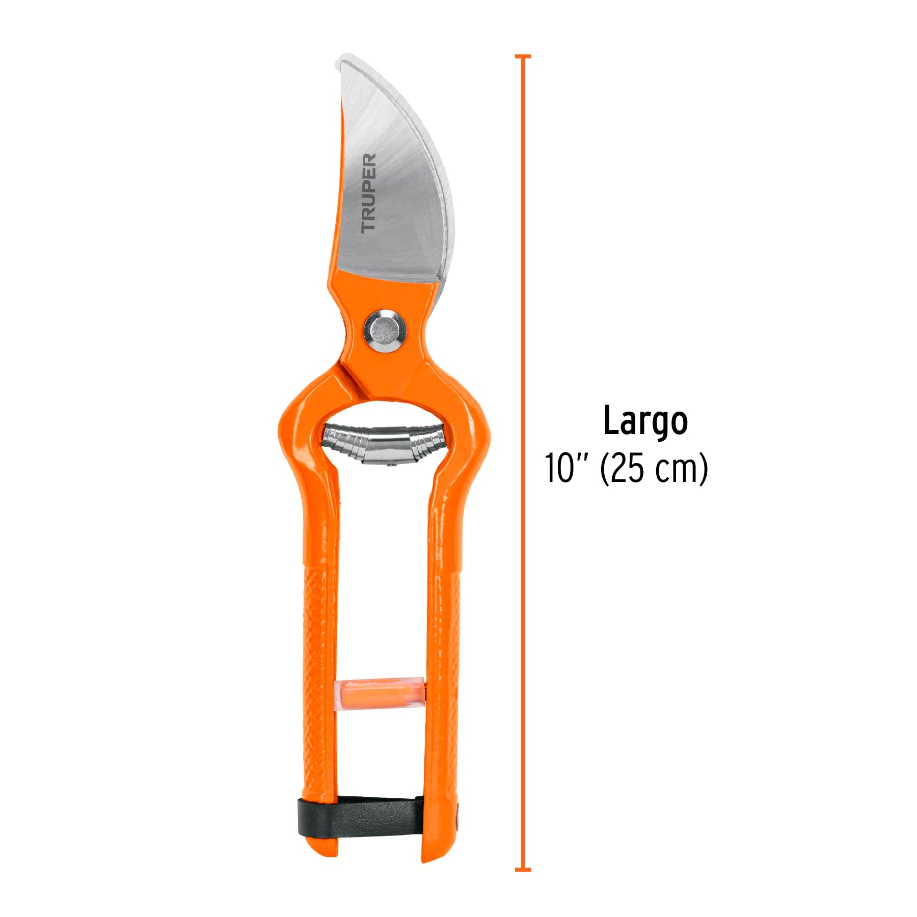 Tijera para poda 10" forjada cuchilla de paso, TRUPER