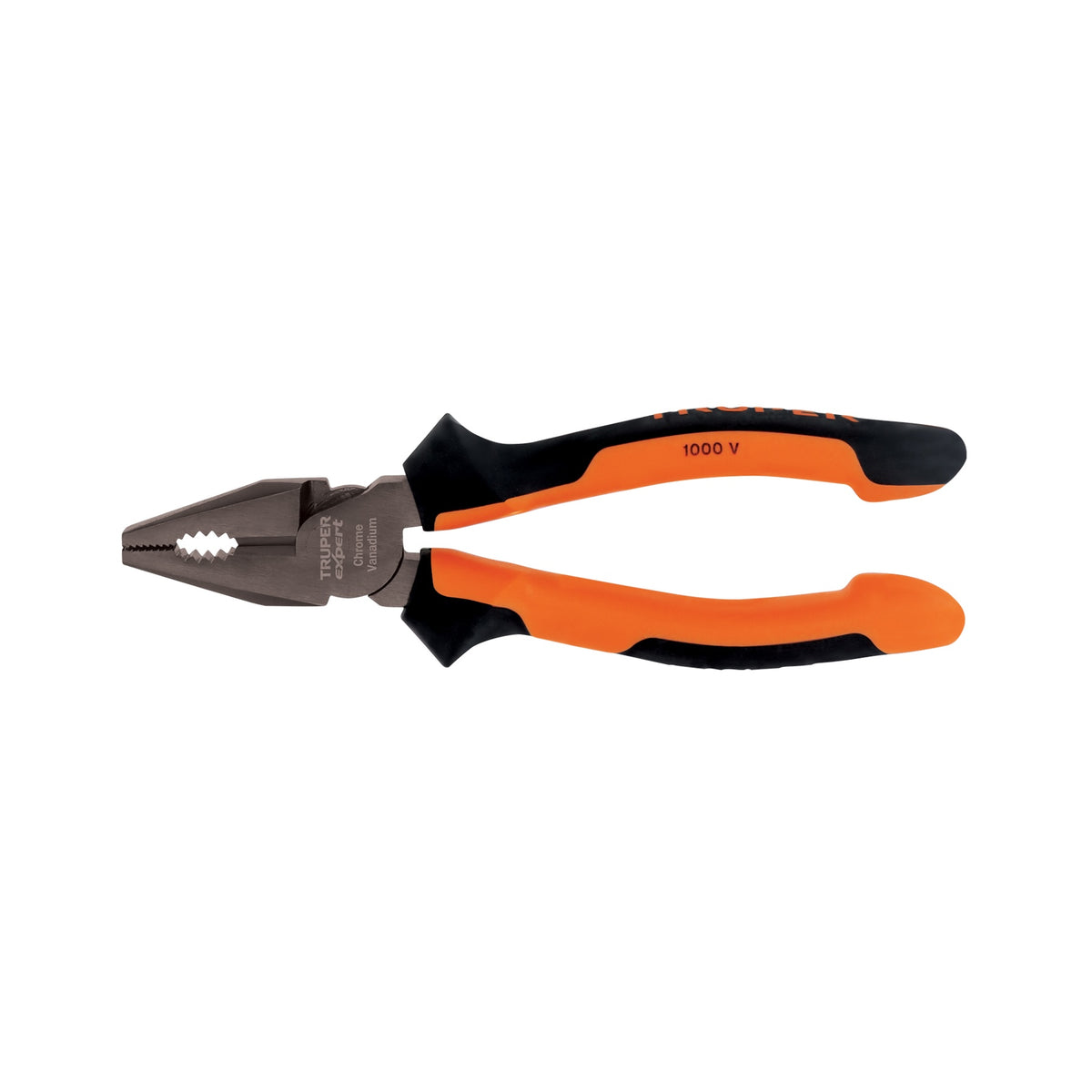 Pinza para electricista 7" alta palanca, Comfort Grip,EXPERT
