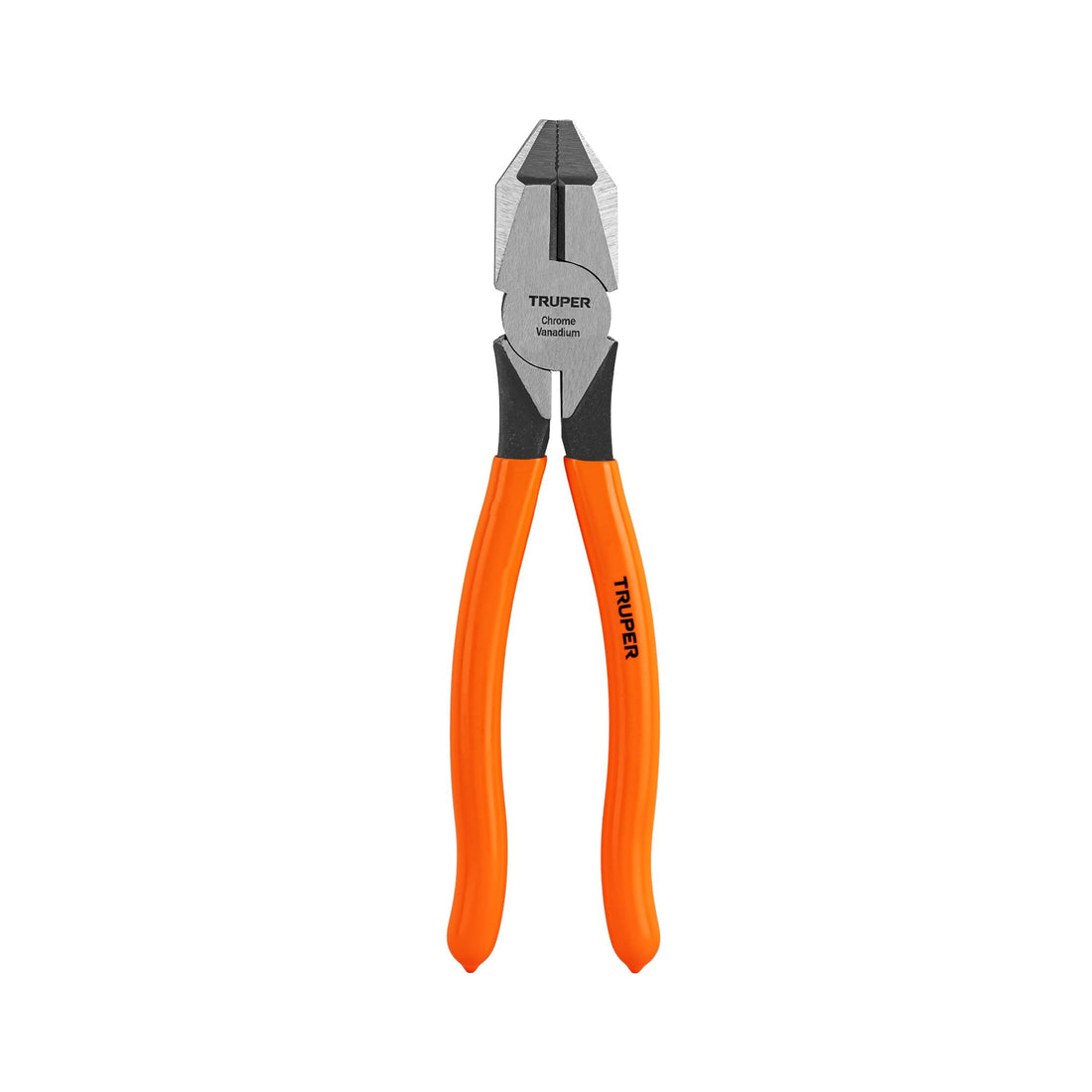 Pinza para electricista 8" uso rudo, mango PVC, TRUPER