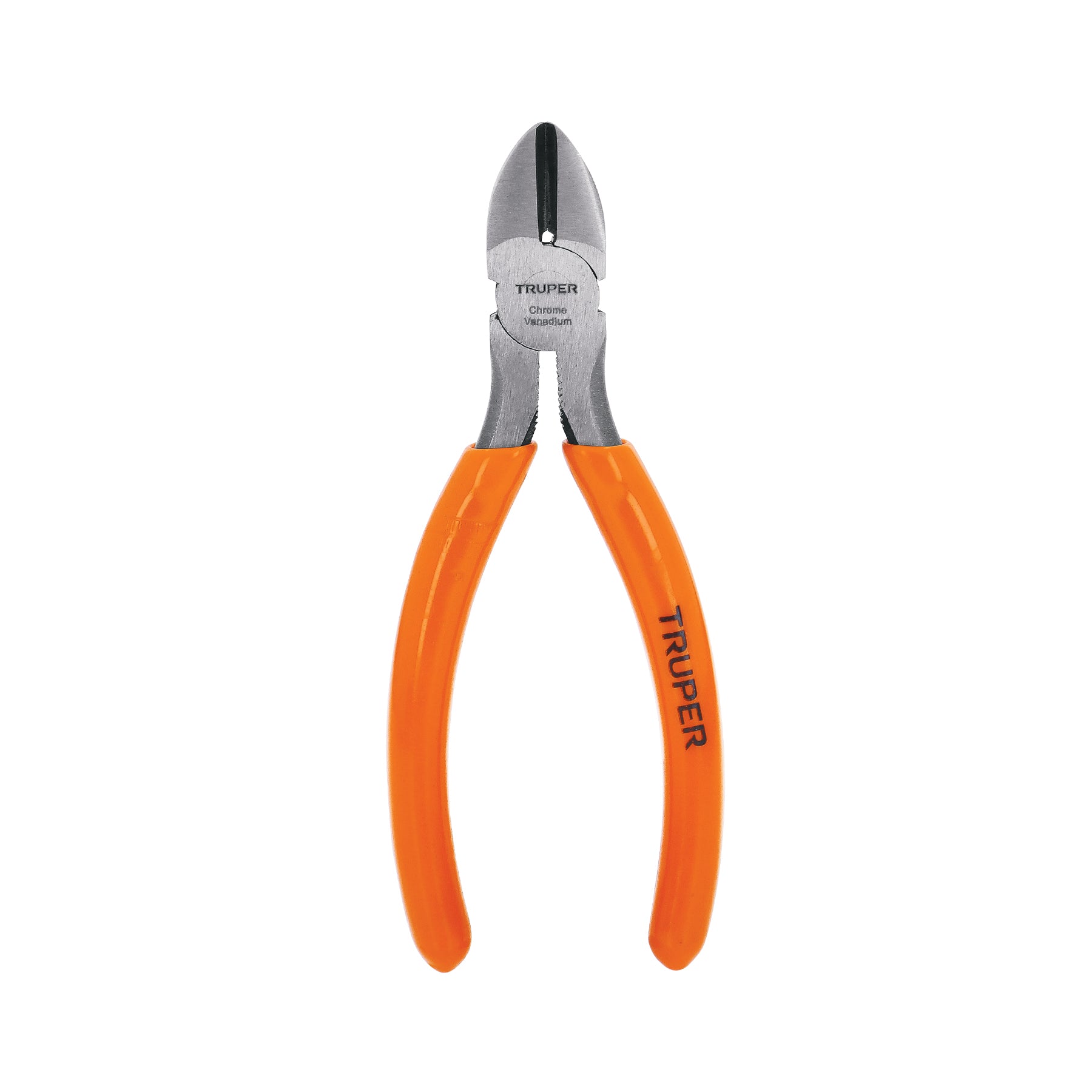 Pinza de corte diagonal 5" mango de PVC, TRUPER