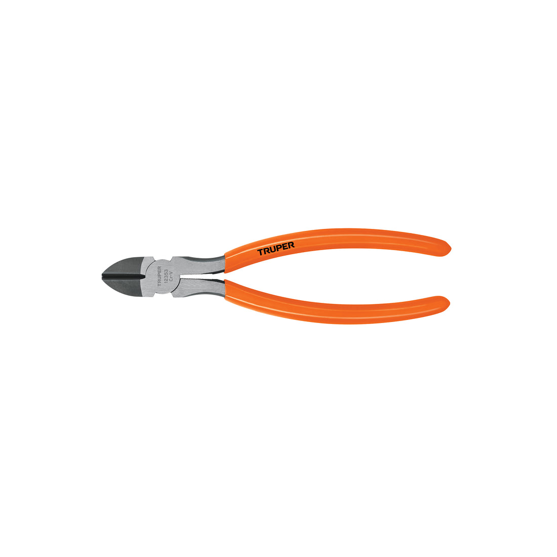 Pinza de corte diagonal 8" mango de PVC, TRUPER
