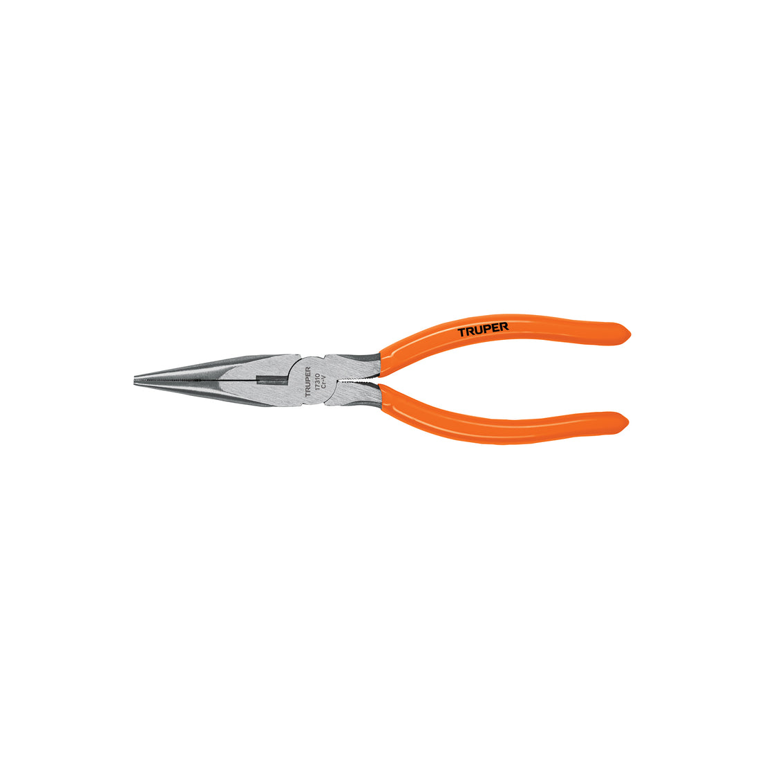 Pinza de punta y corte 8" mango de PVC, TRUPER