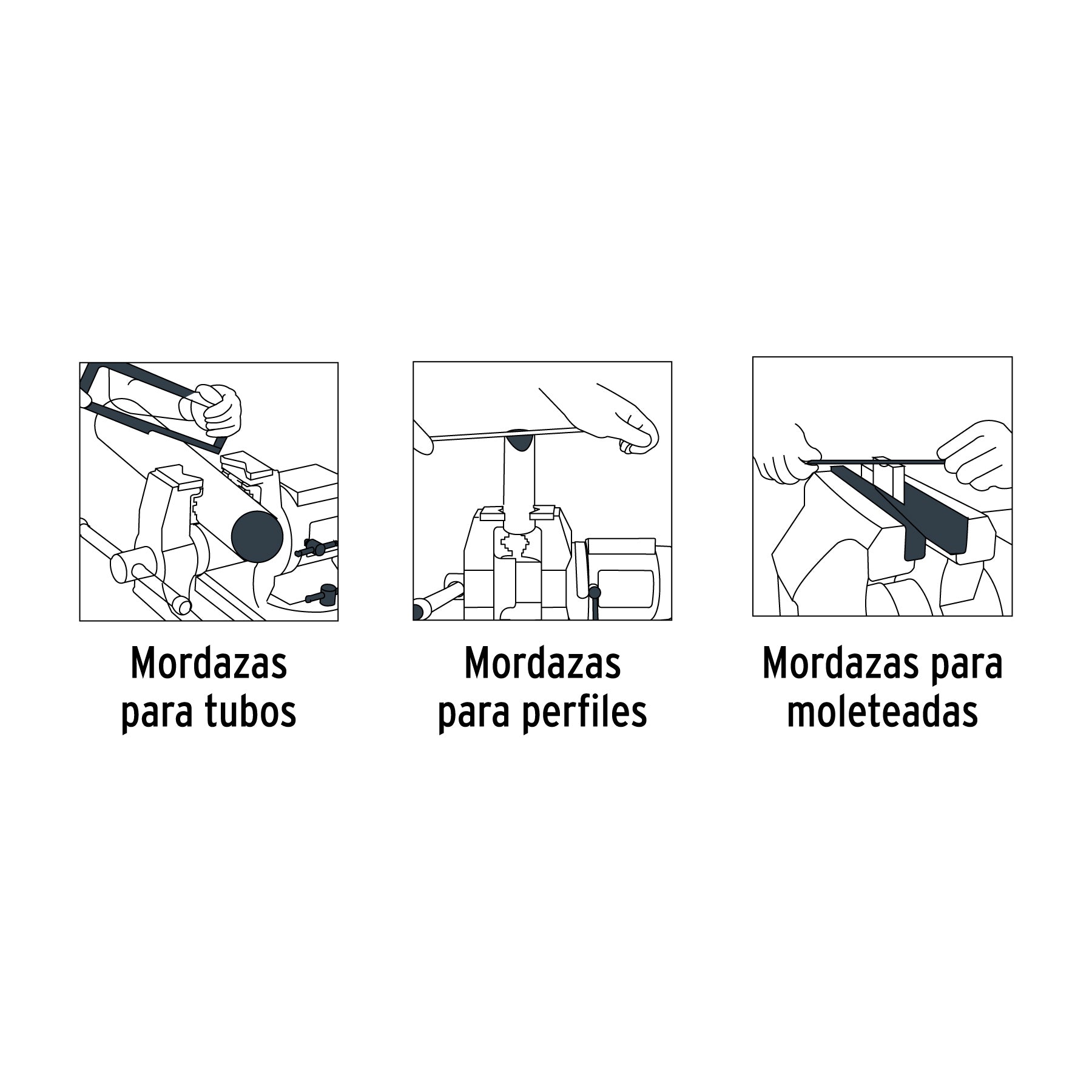 Tornillo de banco 5" multipropósito de hierro dúctil, TRUPER