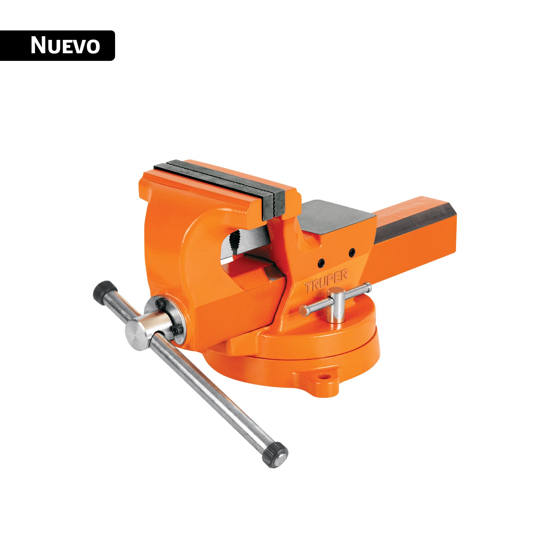 Tornillo de banco 5" industrial de hierro dúctil, EXPERT
