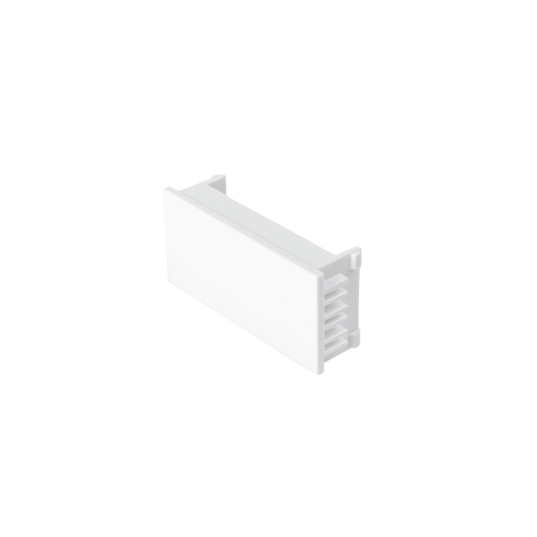 Tapón ciego, 1 módulo, línea Española, color blanco, VOLTECK