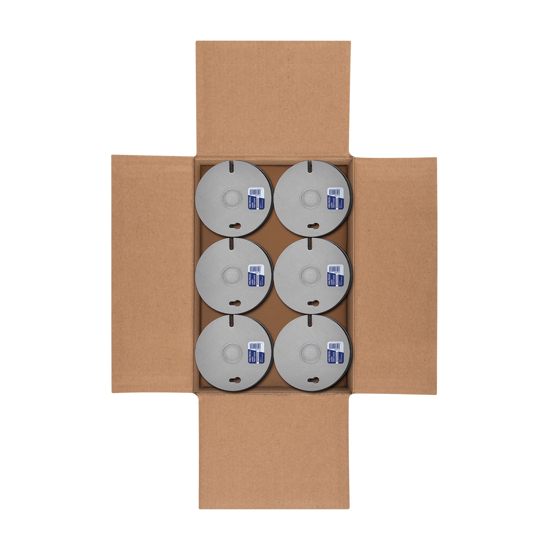 Tapa de 3" x 3" para caja octagonal, VOLTECK