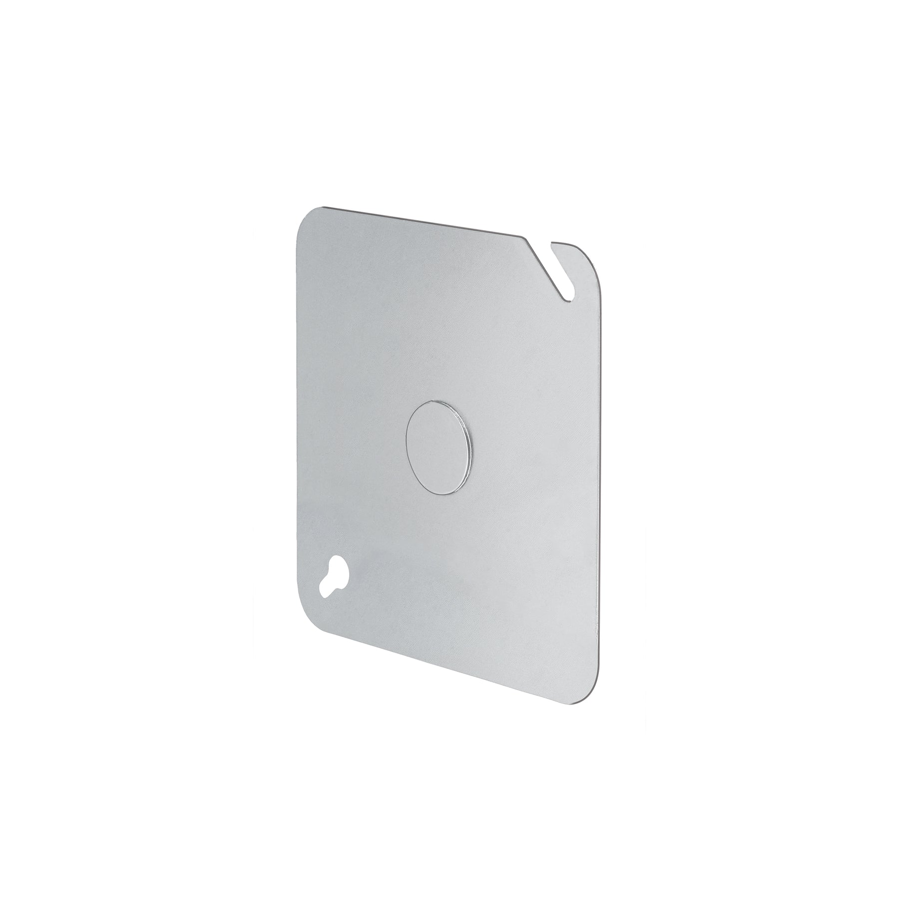 Tapa de 4" x 4" para caja cuadrada reforzada, VOLTECK