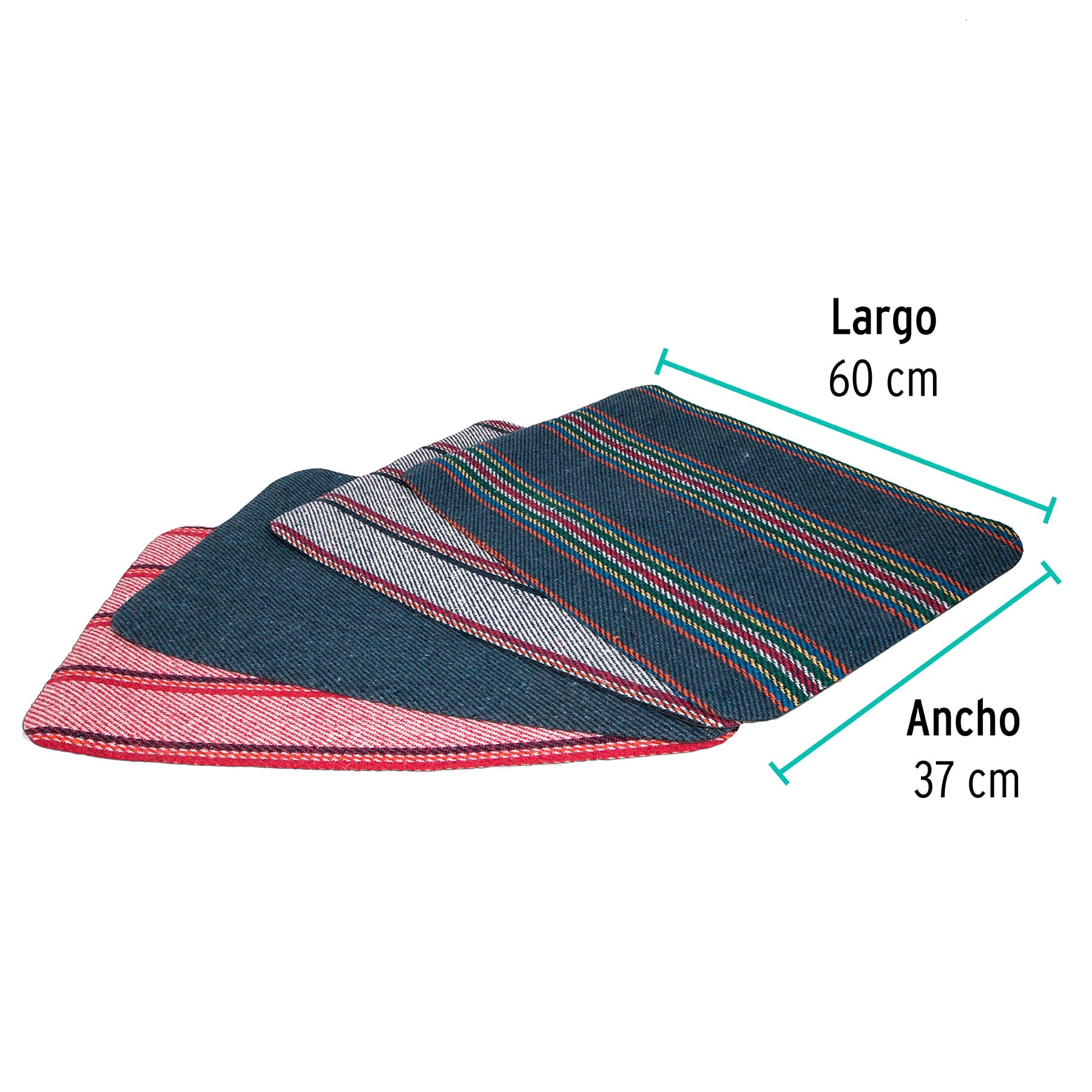 Tapete de jerga de 60 cm, KLINTEK