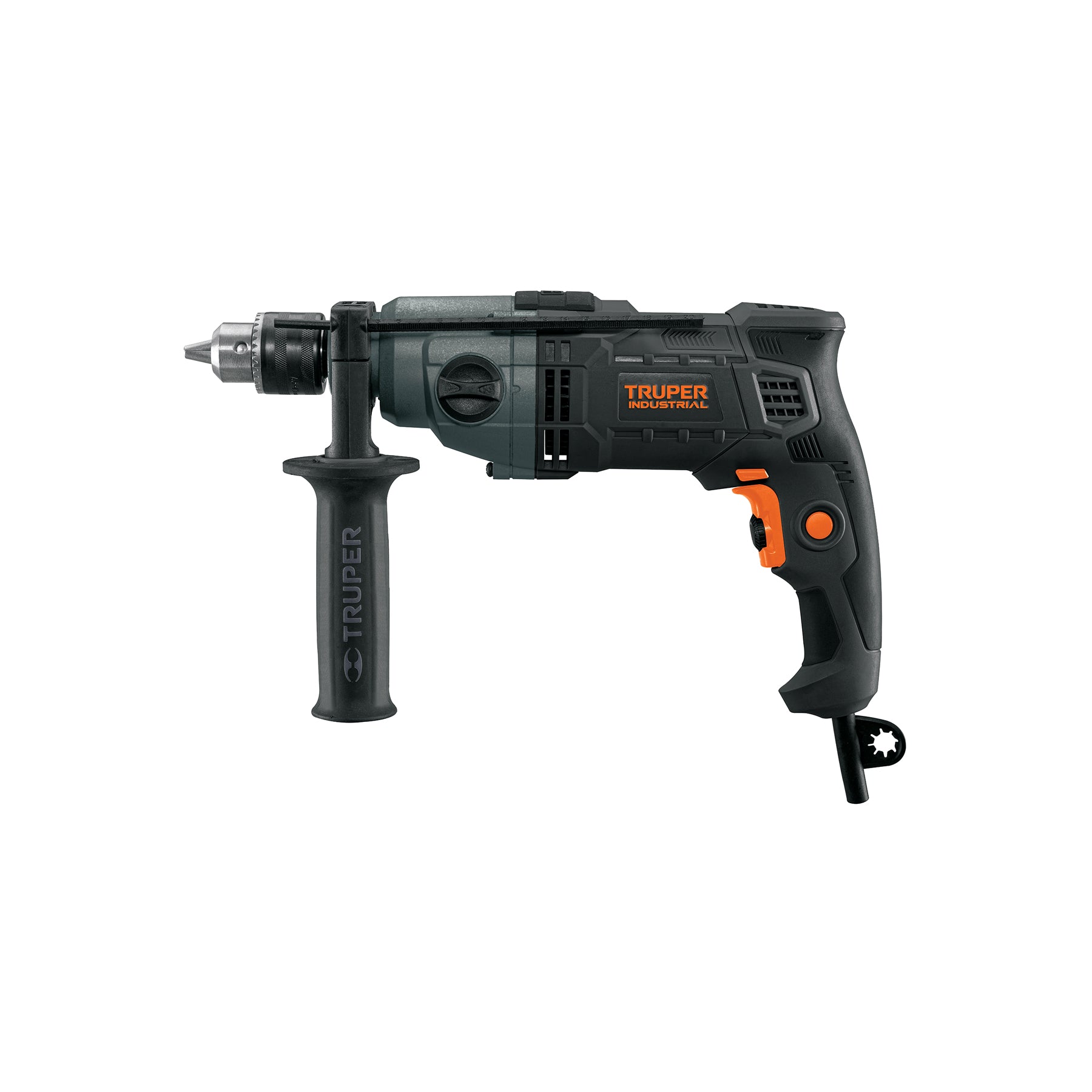 Taladro/destornillador 1/2", 800W dos velocidades,INDUSTRIAL