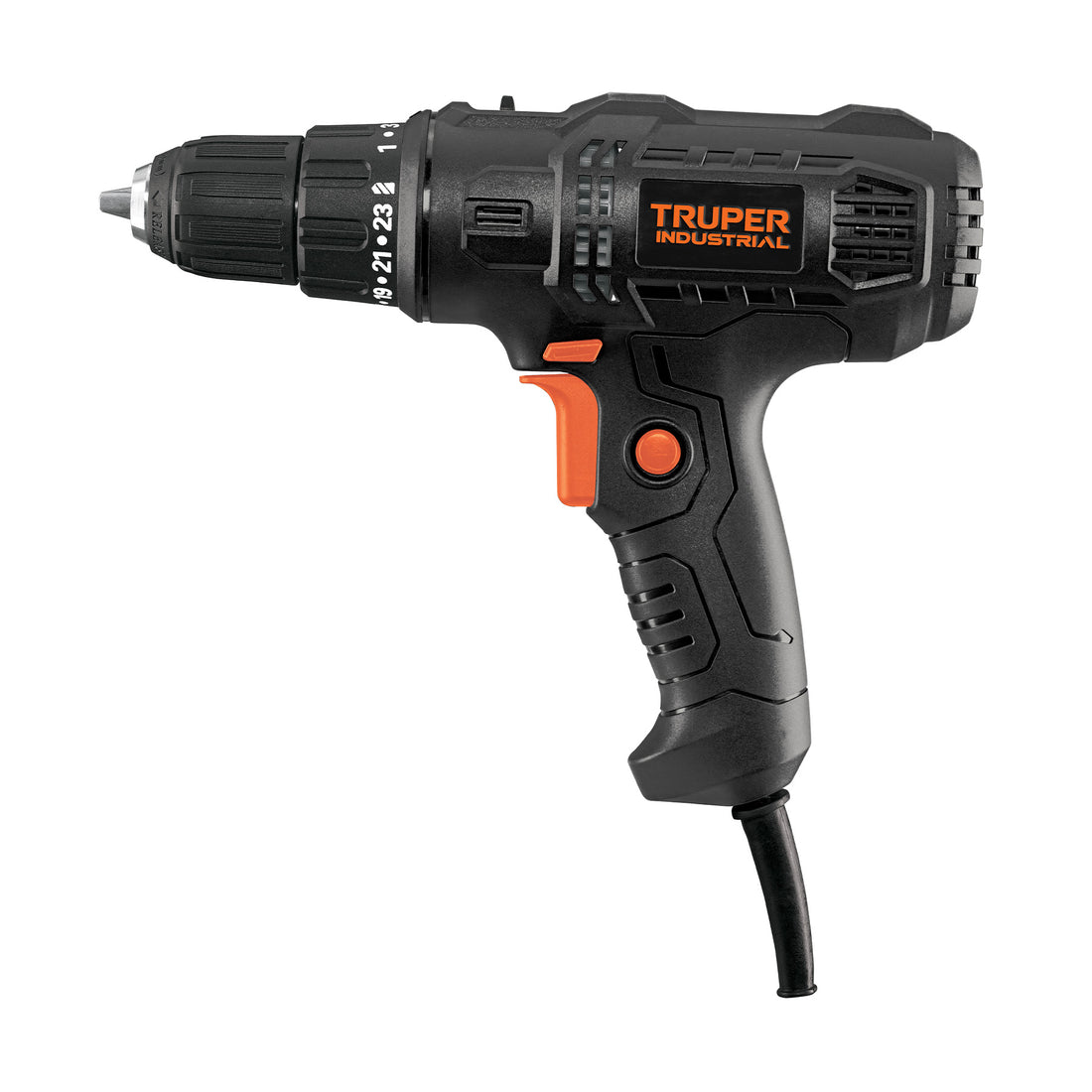 Taladro/destornillador 3/8", 400W, TRUPER INDUSTRIAL