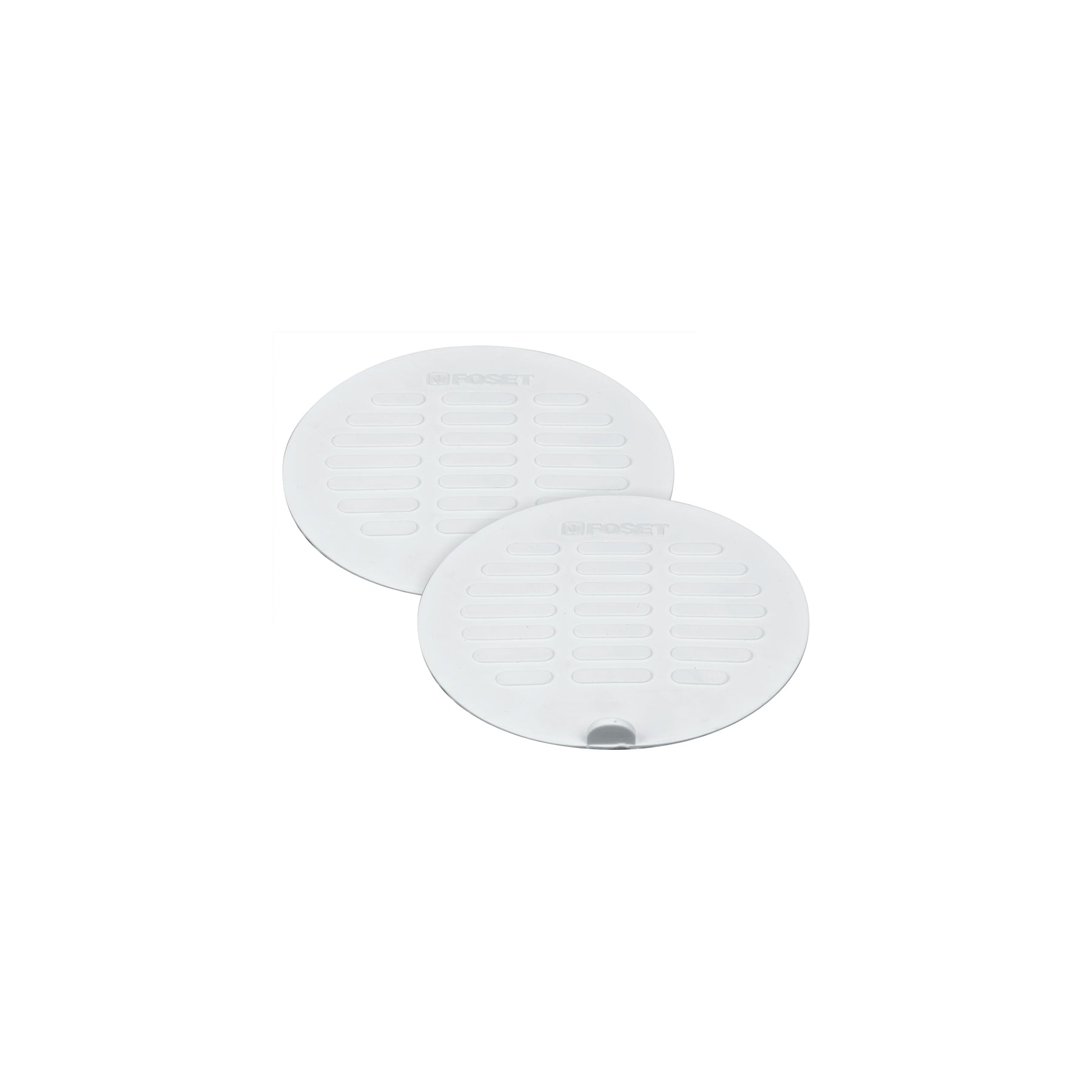 Juego 2 tapas para coladera de 5", FOSET