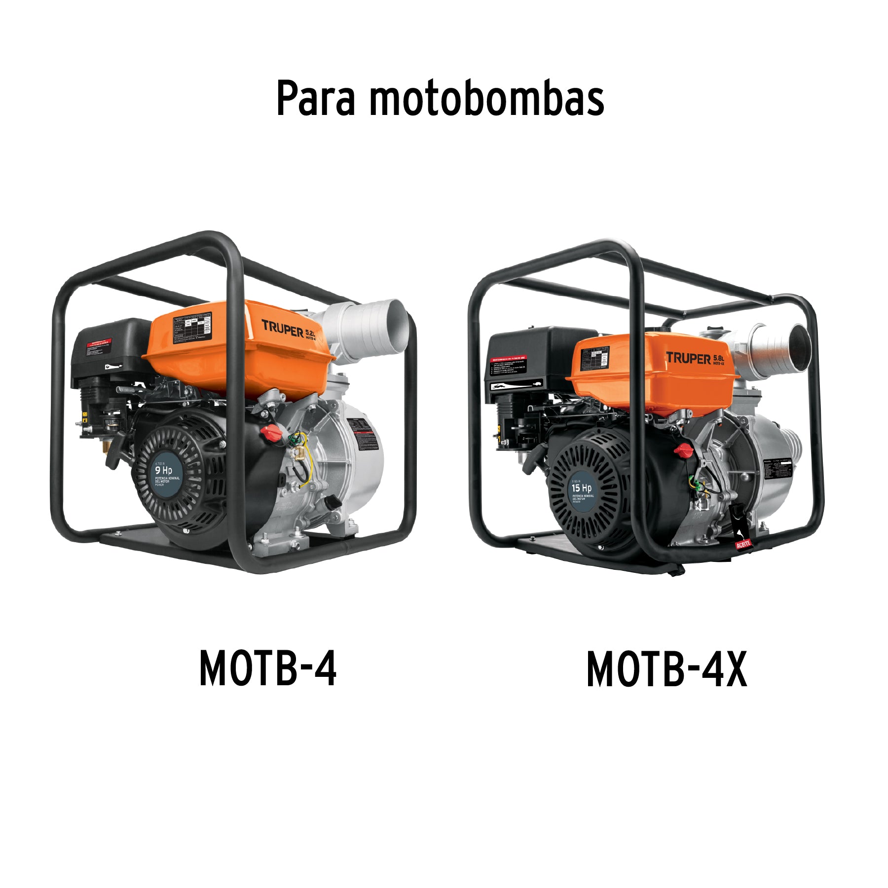 Kit tapón y empaque p/contenedor de aceite p/motobomba 4"