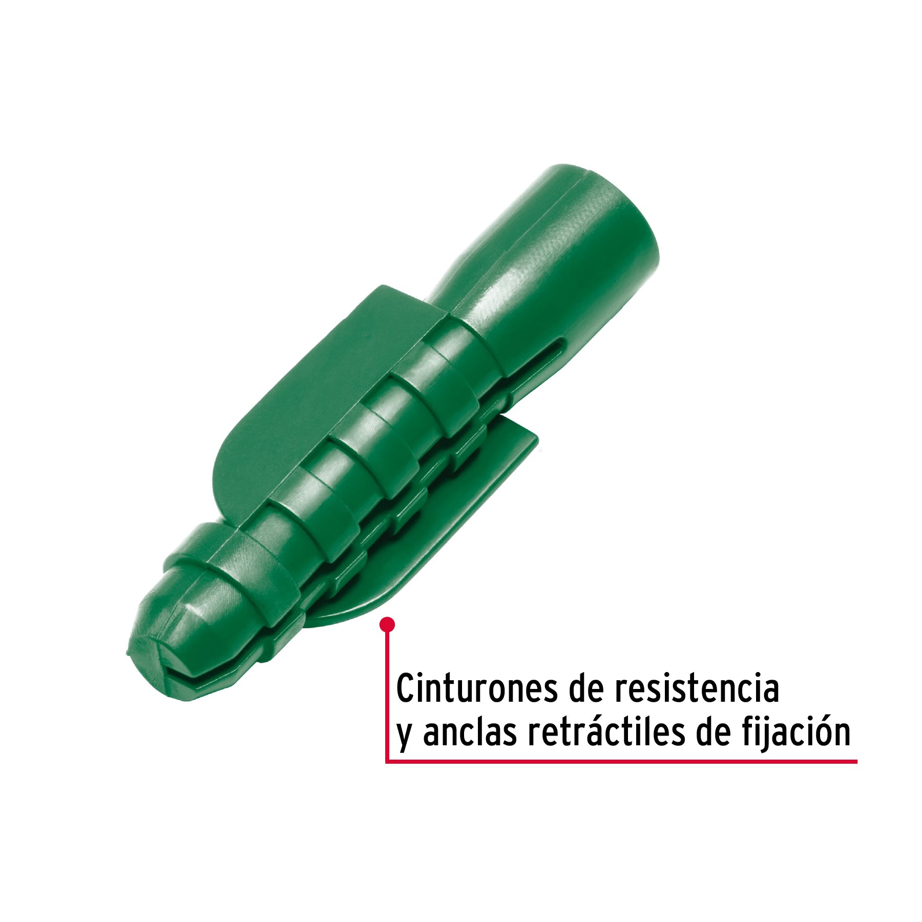 Bolsa con 20 taquetes de plástico 1/2", FIERO