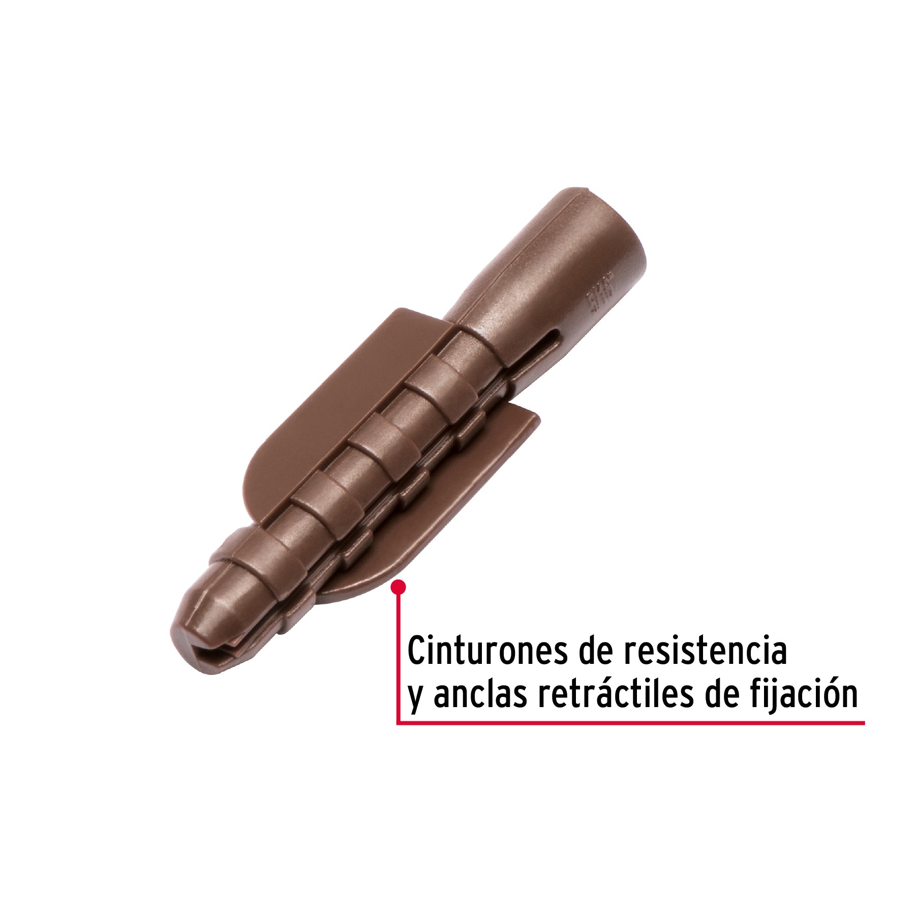 Bolsa con 20 taquetes de plástico 5/16", FIERO