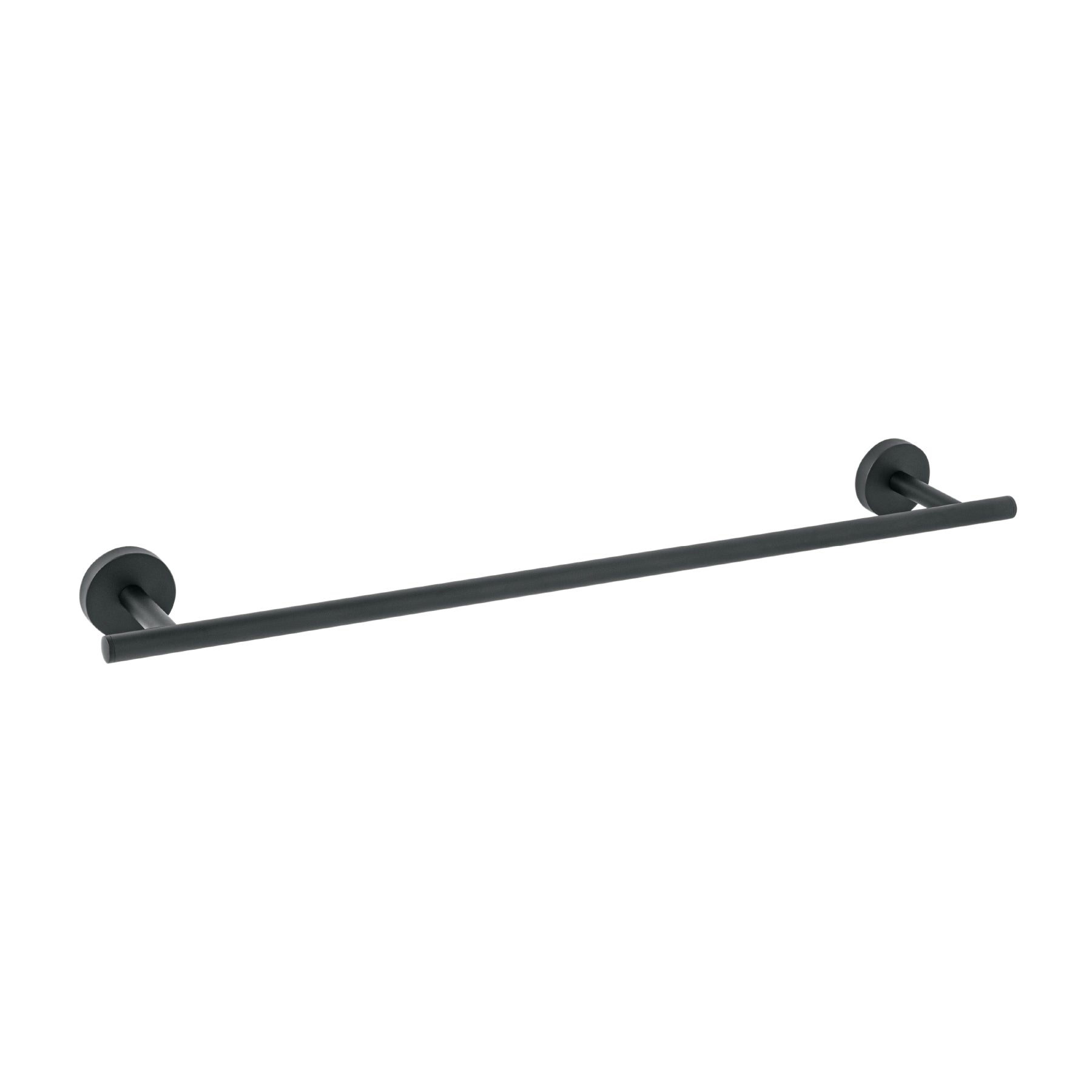 Toallero de barra metálico acabado negro, FOSET TÚBIG