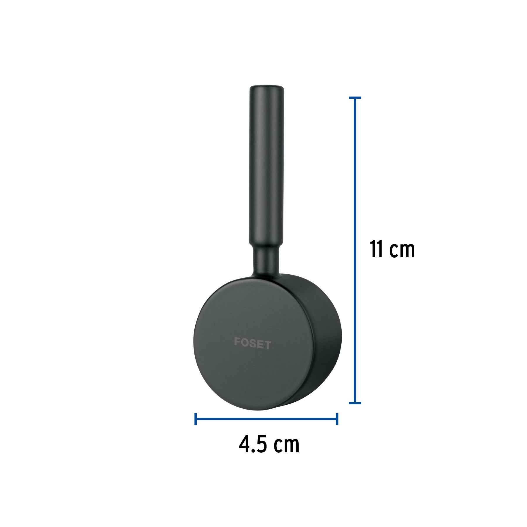Maneral repuesto para monomando, negro, FOSET